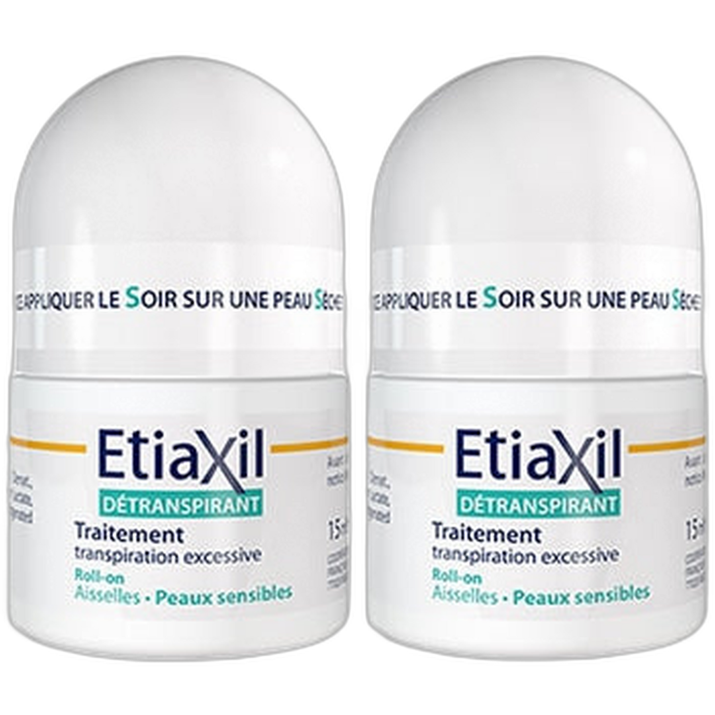 【Etiaxil】Déodorant Peau Sensible 15 mL <0,5 fl oz> ensemble de 2 pièces