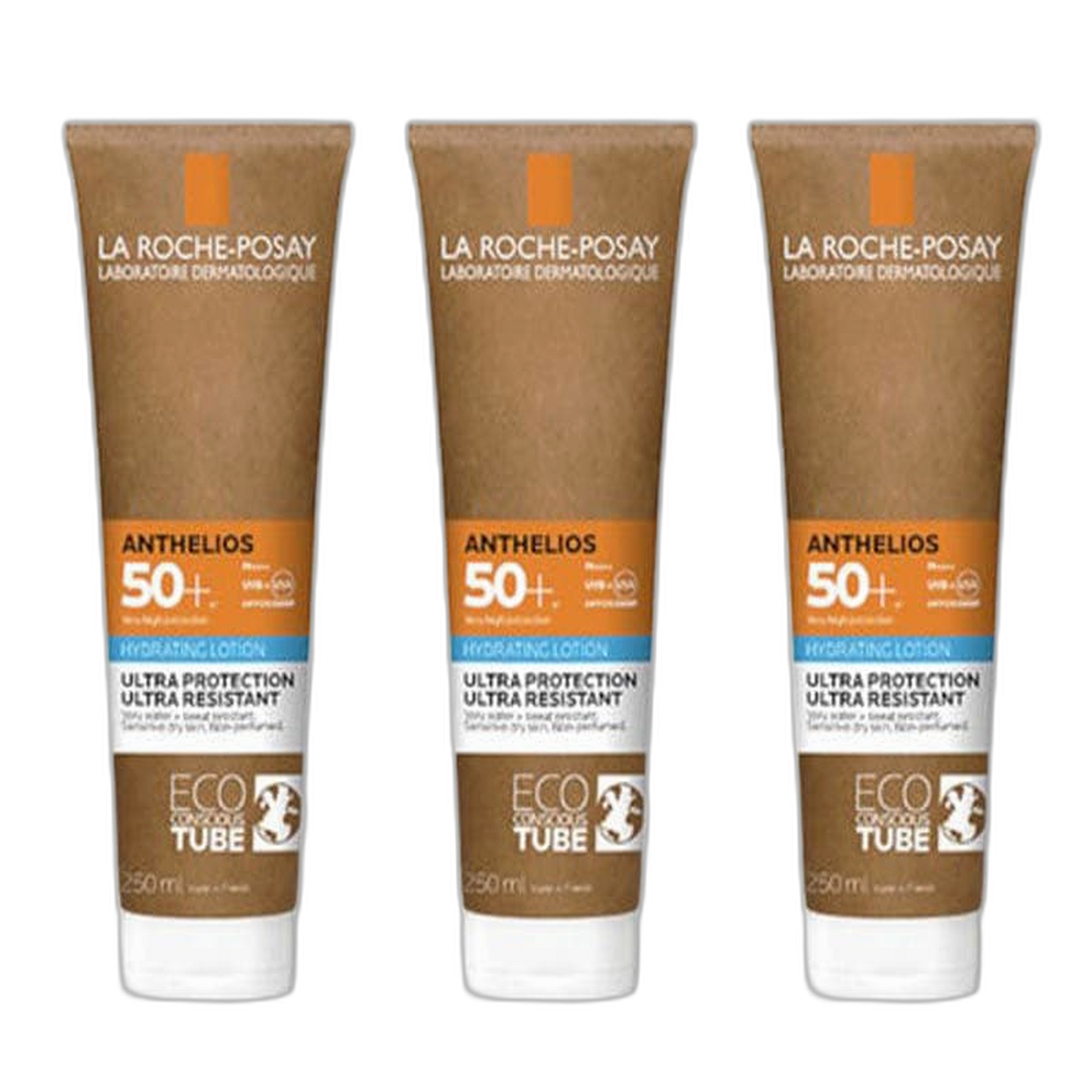 【La Roche-Posay】安得利歐斯 XL SPF 50+ 保濕乳液 250 mL <8.5 fl oz> 3件套