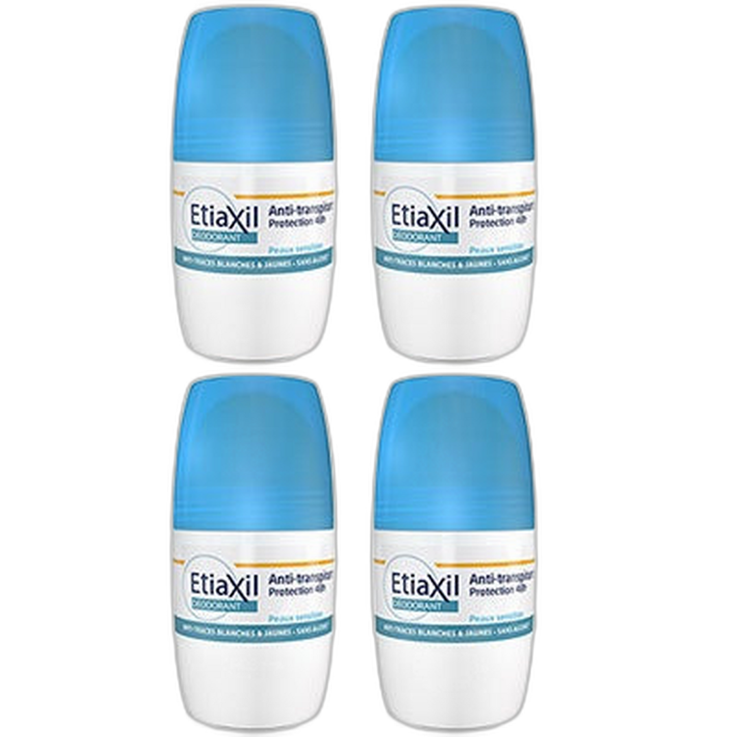 【Etiaxil】48小时抗汗除臭剂 50 mL <1.7 fl oz> 4件套