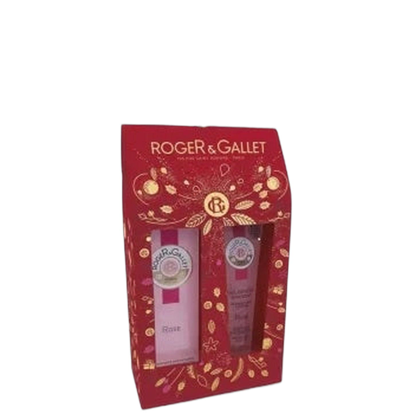 【ROGER & GALLET】ROSE PERFUME WATER 30ml <1 fl oz> & SHOWER GEL 50ml <1.7 fl oz> Set
