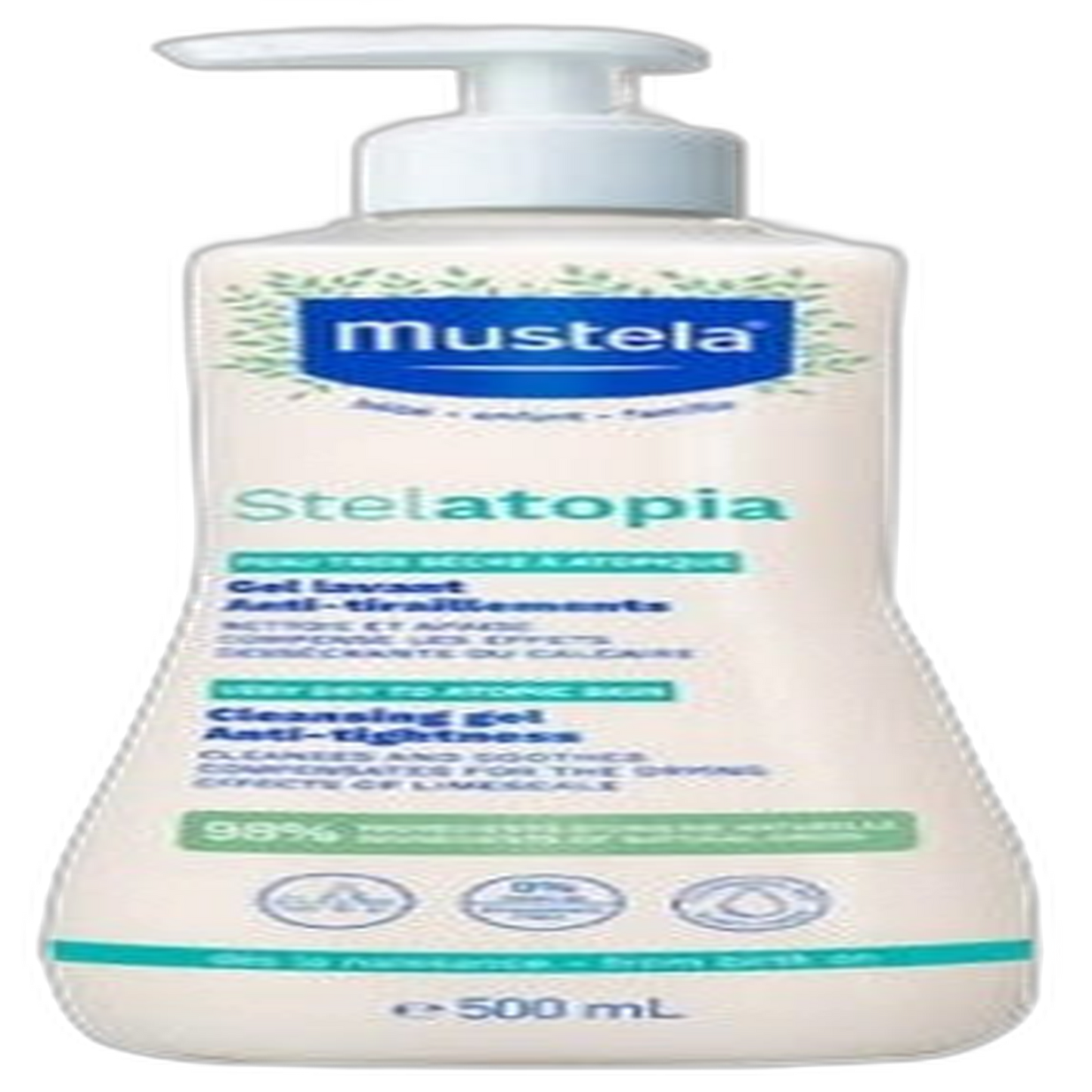 【Mustela】ステラトピア サンフラワー クレンジングジェル 500 mL <16.9 fl oz>