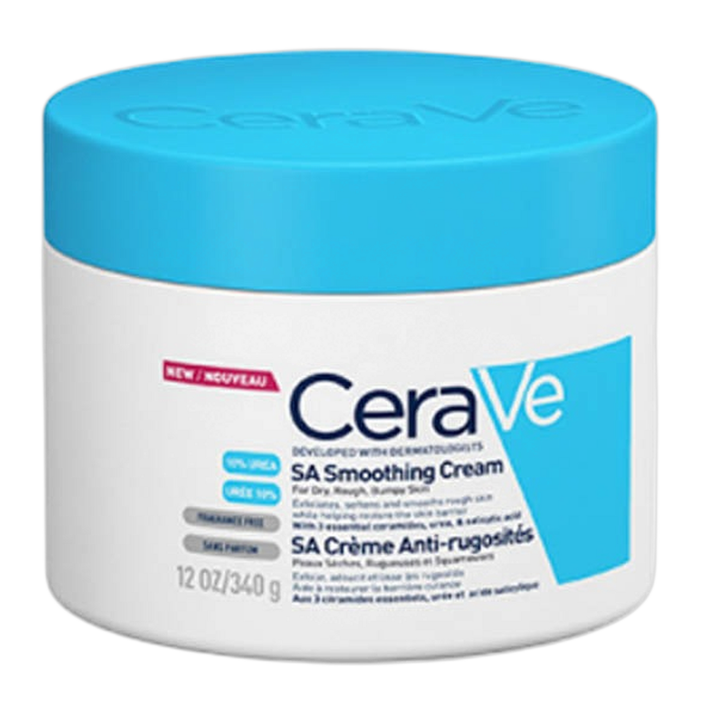 【CeraVe】SA SMOOTHING CREAM - 340ml <11.50 fl oz>