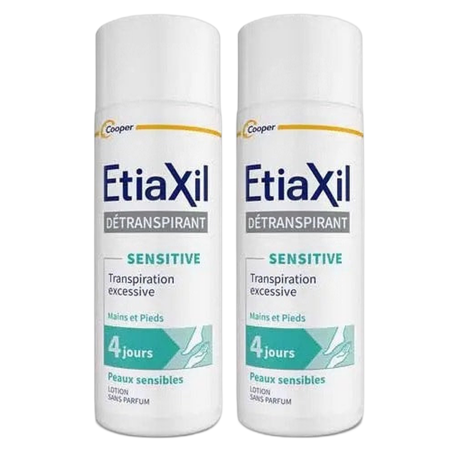 【Etiaxil】TRAITEMENT DETRANSPIRANT LOTION MAINS ET PIEDS PEUX SENSIBLES 100ml <3.4 fl oz> 2pc