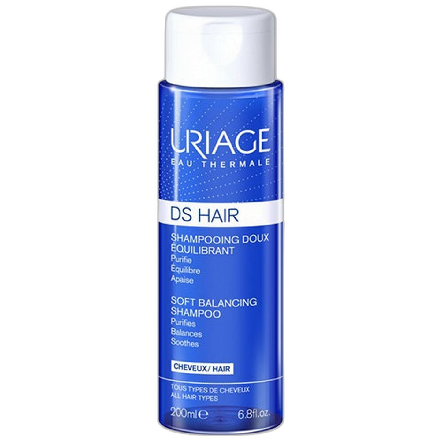 【Uriage】DS 頭髮溫和平衡洗髮精 200 mL <6.8 fl oz>