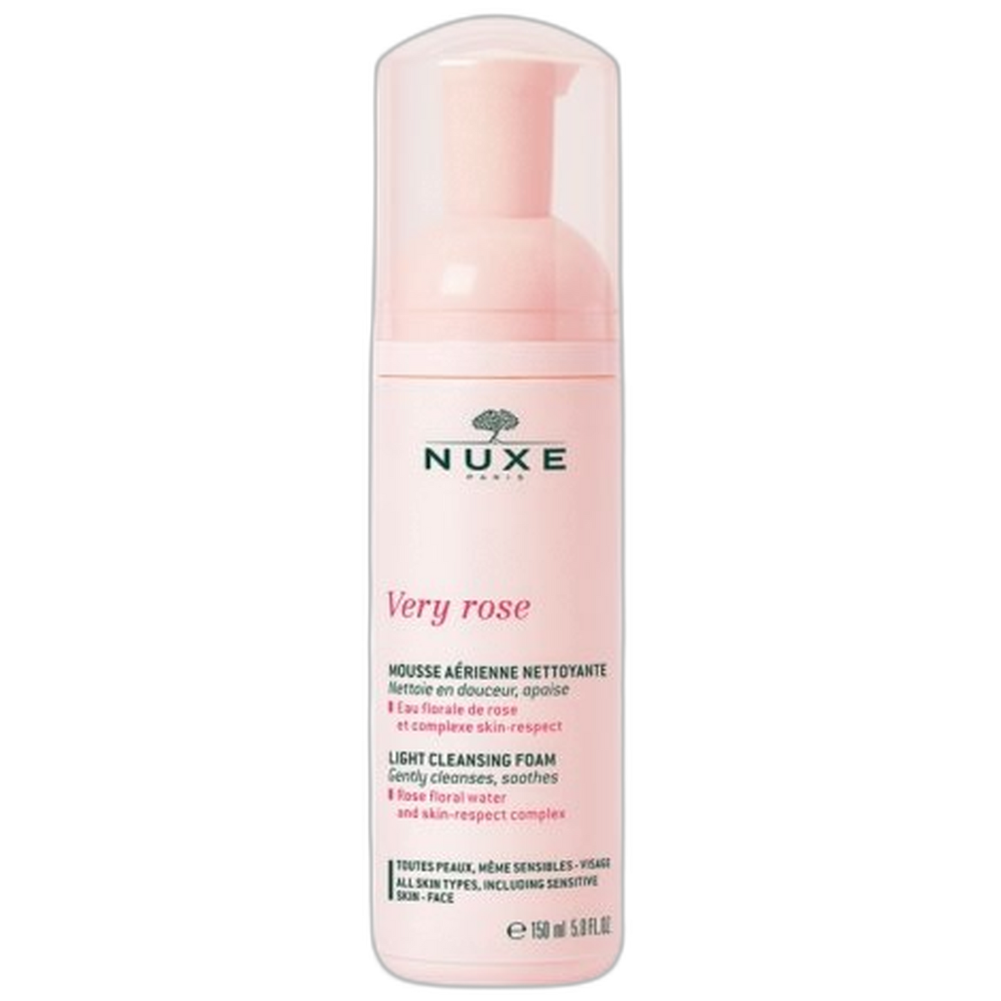 【NUXE】ヴェリー ローズ エアリー クレンジングムース 150 mL <5.1 fl oz>
