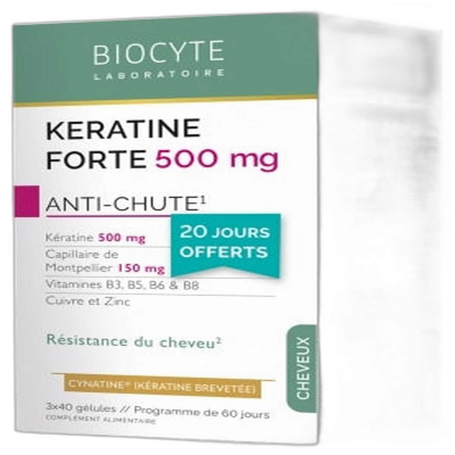 【BIOCYTE】角蛋白防脱发5支安瓶 3件套