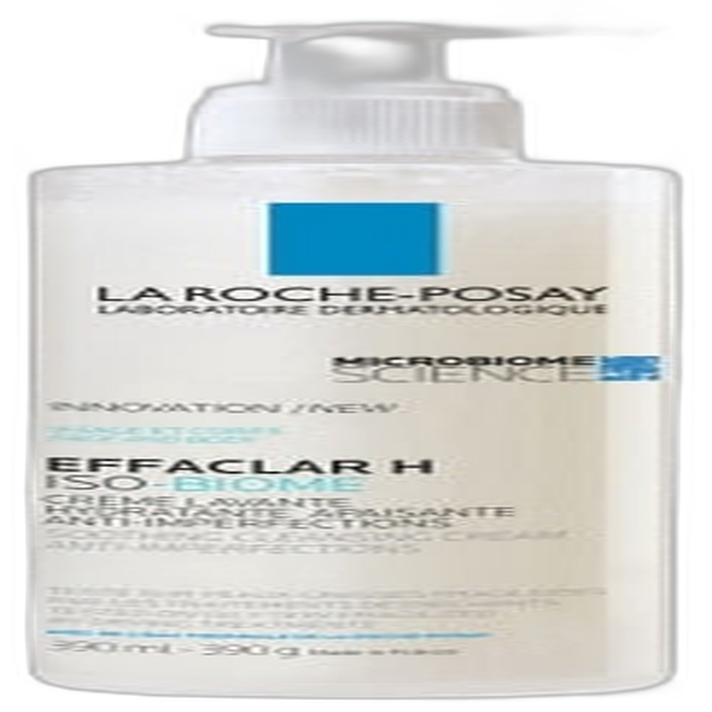 【La Roche-Posay】Effaclar H Iso-Biome 清洁霜 390 mL <13.2 fl oz>