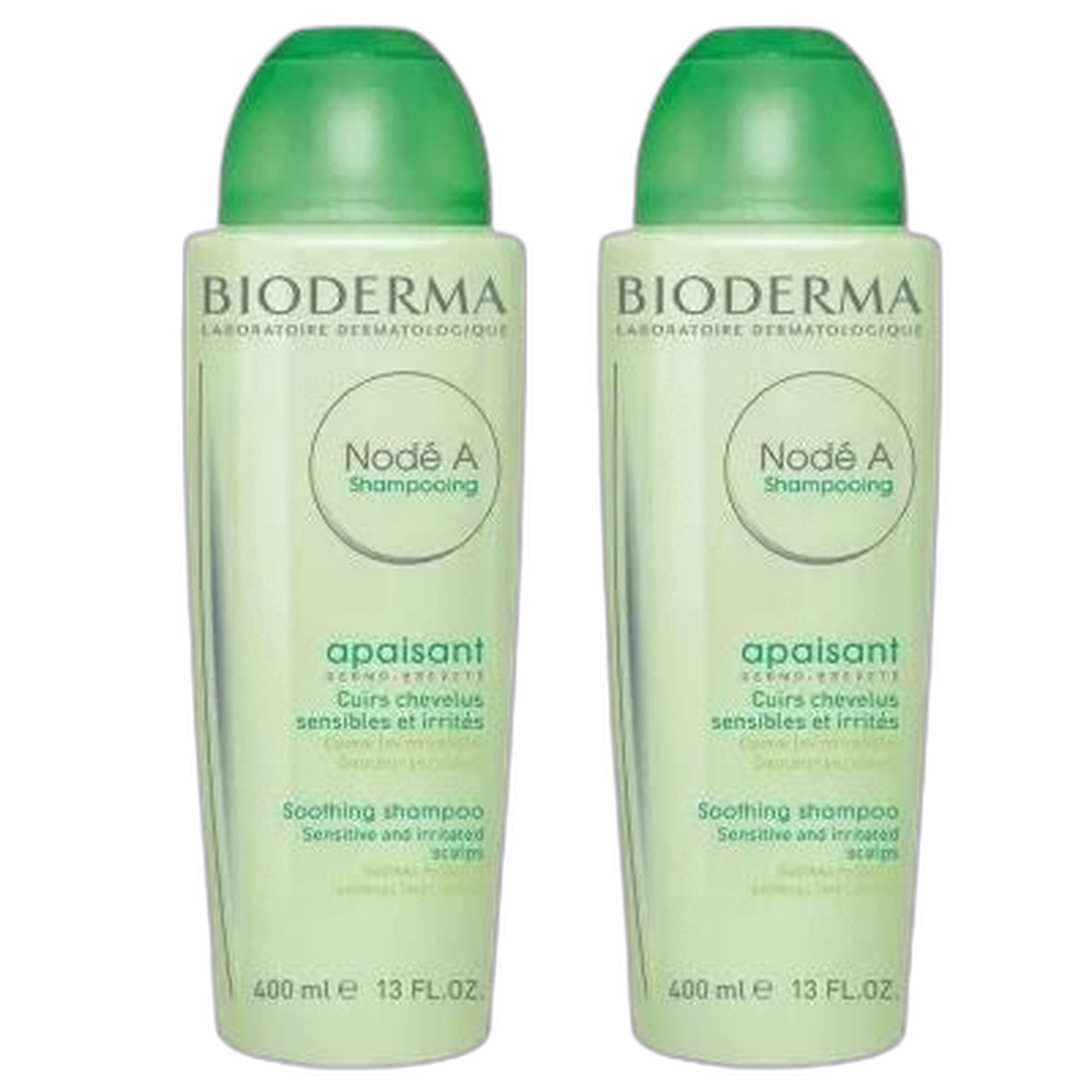【Bioderma】Node A 洗髮精 400 mL <13.53 fl oz> 2件組