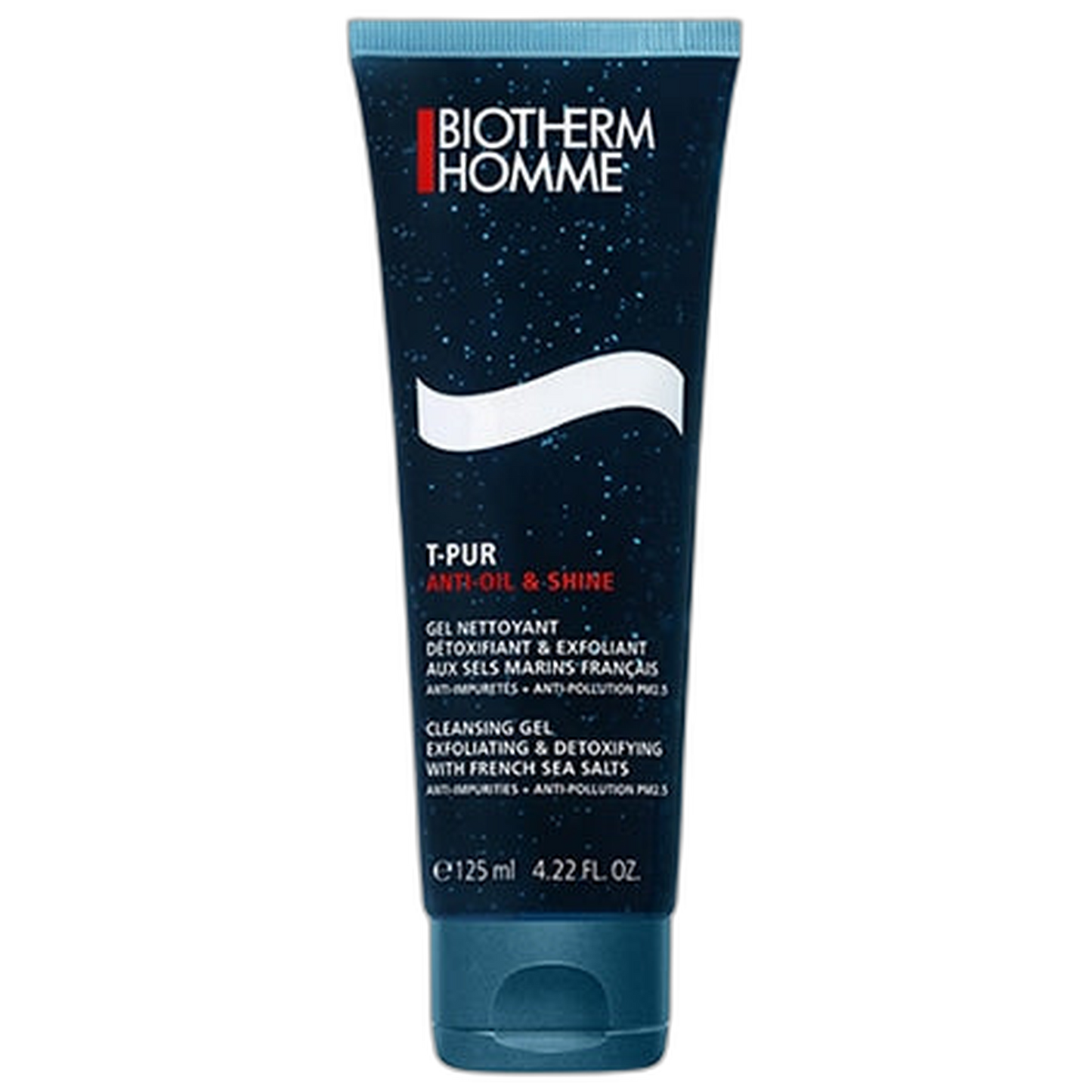 【Biotherm】男士T-Pur抗油光净化去角质洁面啫喱 125 mL <4.2 fl oz>