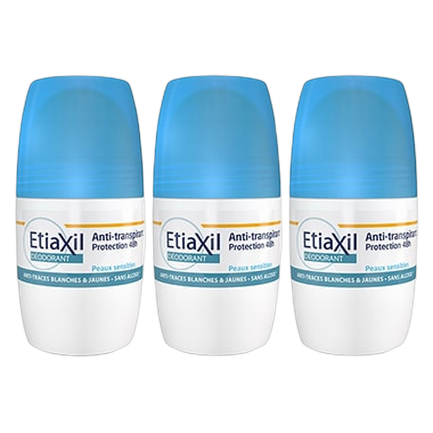 【Etiaxil】DEODORANT ANTI-TRANSPIRANT 48H 50ml <1.7 fl oz> 3pc