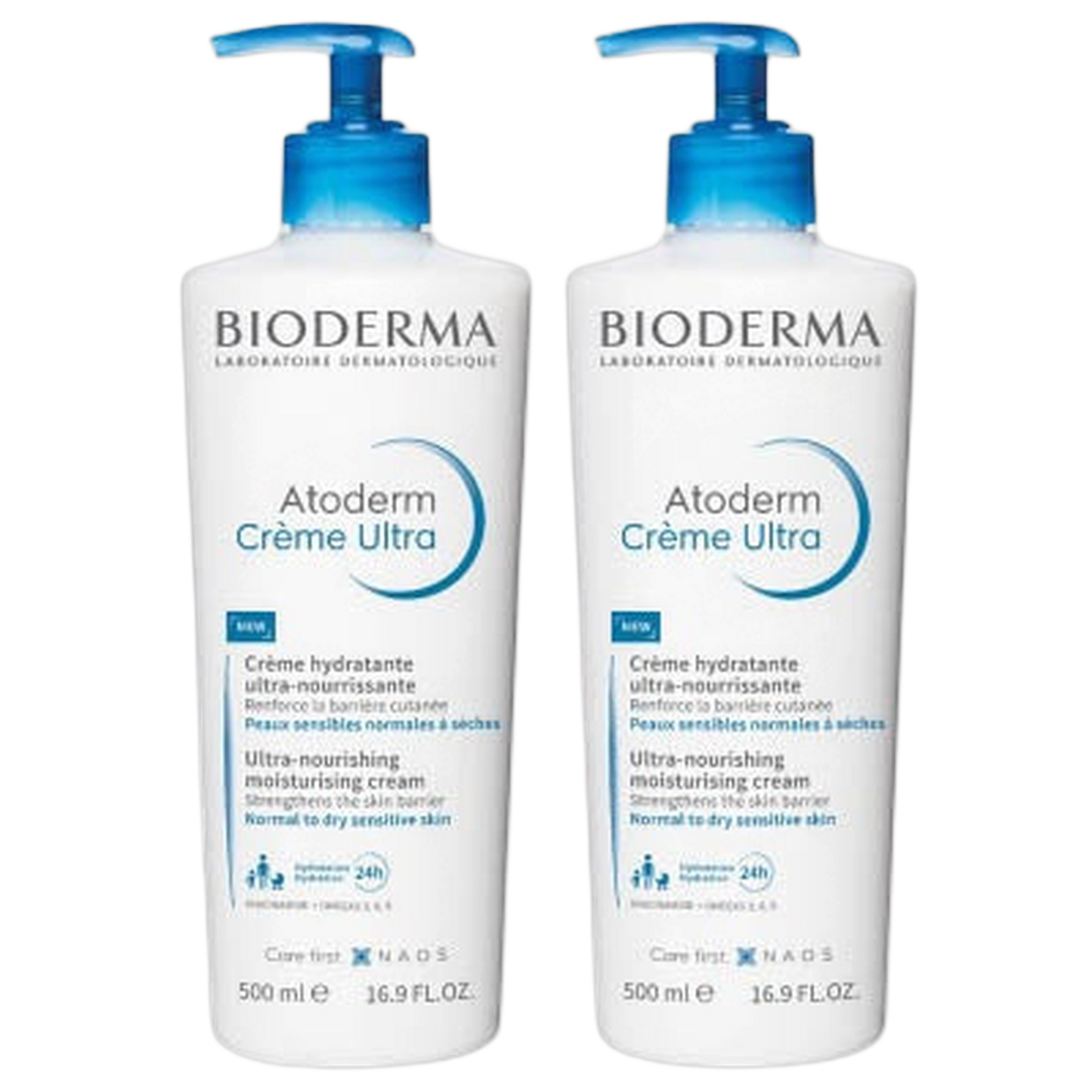 【BIODERMA】ATODERM CREME ULTRA 500ml 2pcs <16.91 fl oz>
