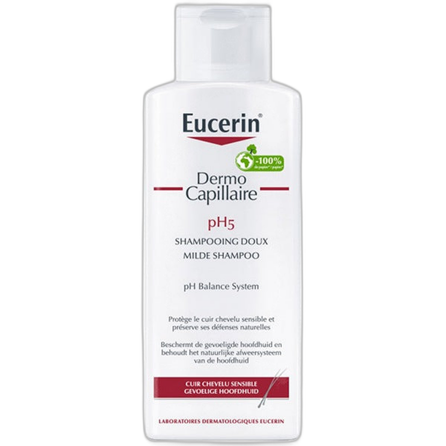 【Eucerin】더모 카필라리 PH5 소프트 샴푸 250 mL <8.5 fl oz>