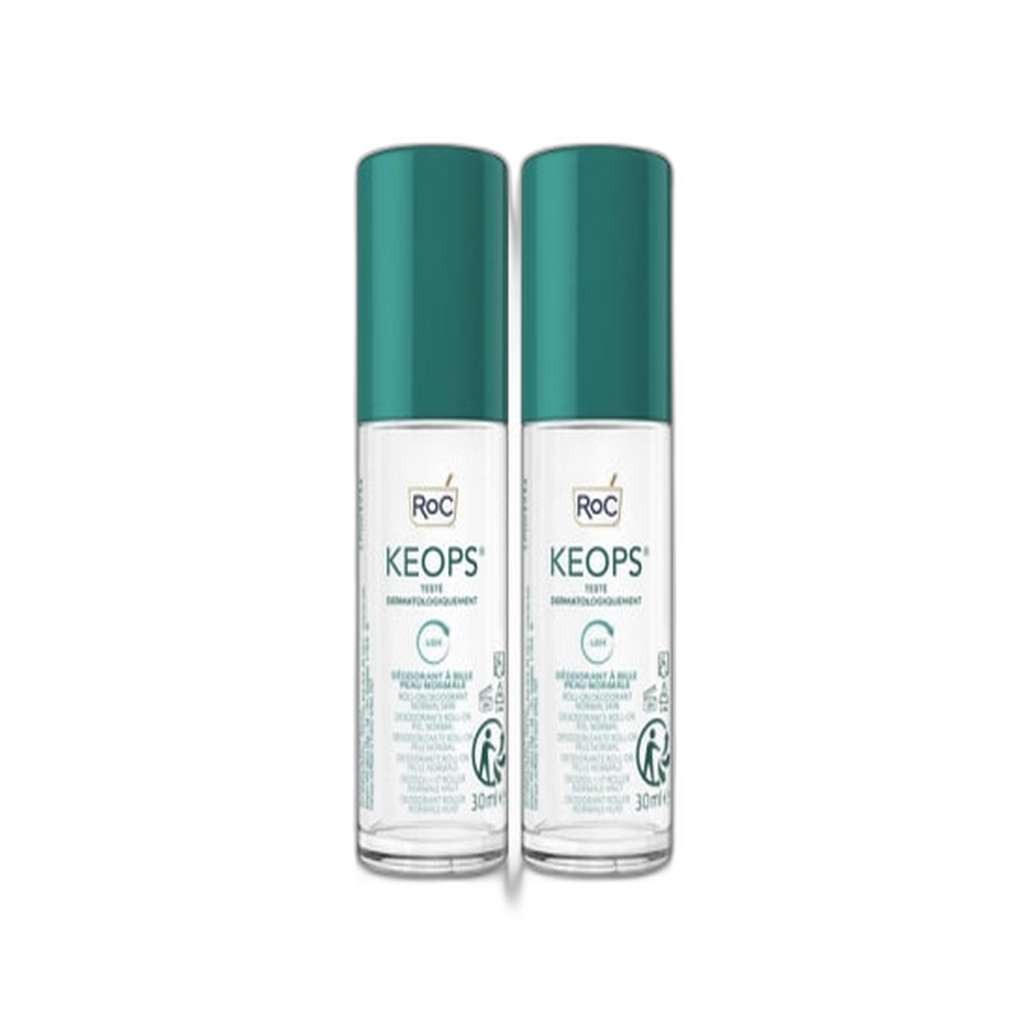 【RoC 스킨케어】RoC 케옵스 롤온 데오도란트 일반 피부용 48시간 30 mL <1.0 fl oz> 2개 세트