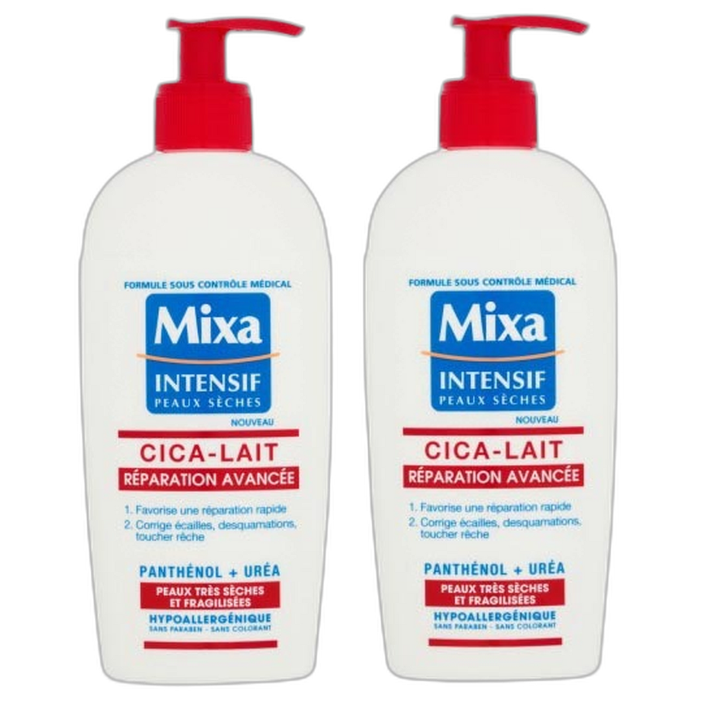 【Mixa】시카 어드밴스드 리페어 바디 로션 250 mL <8.5 fl oz> 2개 세트