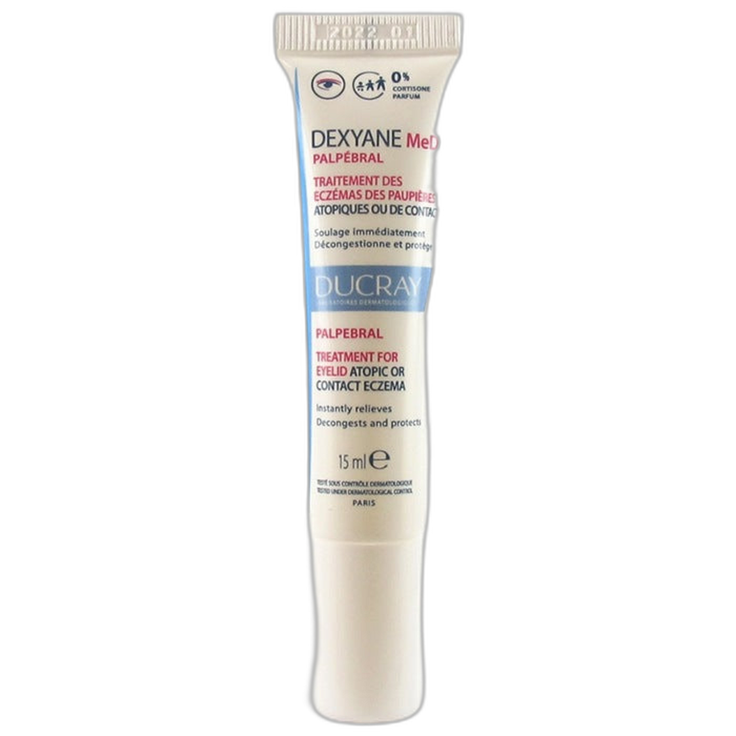 【Ducray】Dexyane Med 眼瞼修復霜 15 mL <0.5 fl oz>