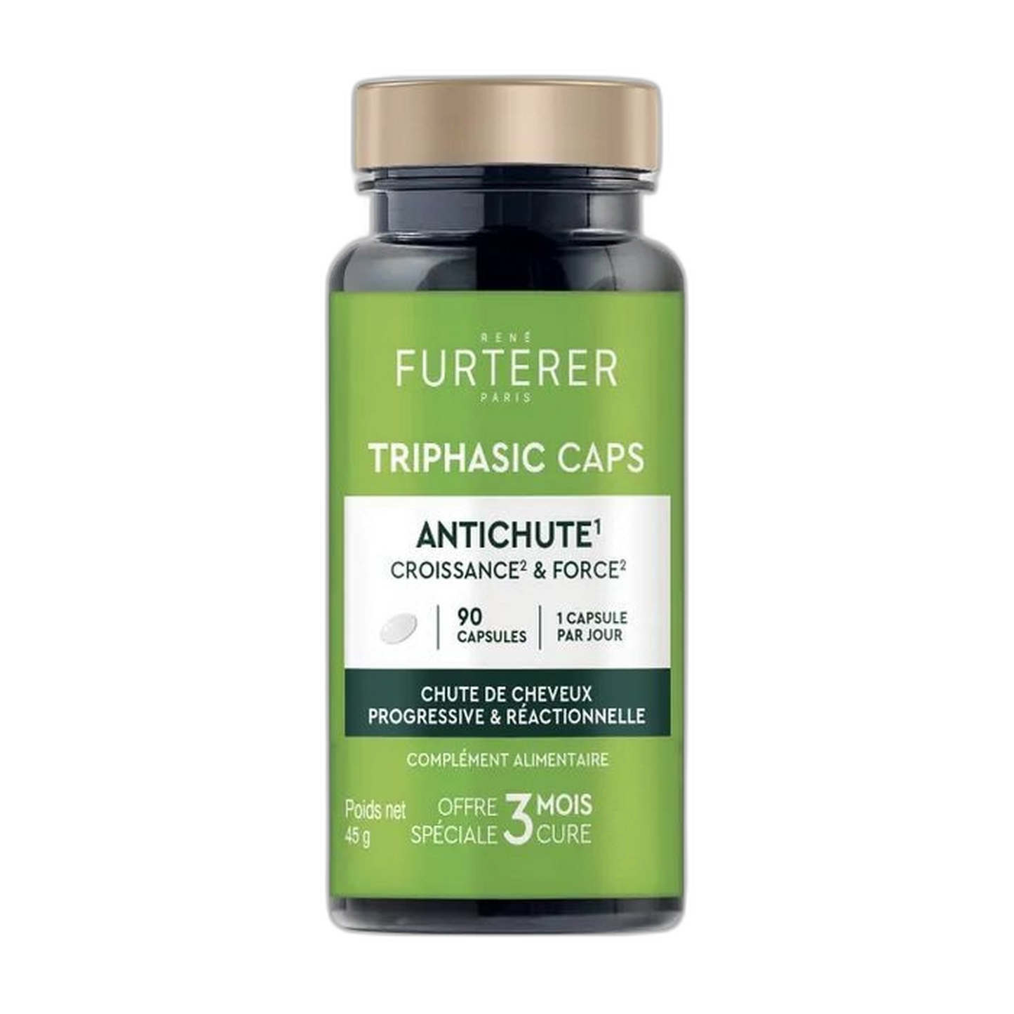 【René Furterer】트리파직 탈모 방지 캡슐 90캡슐