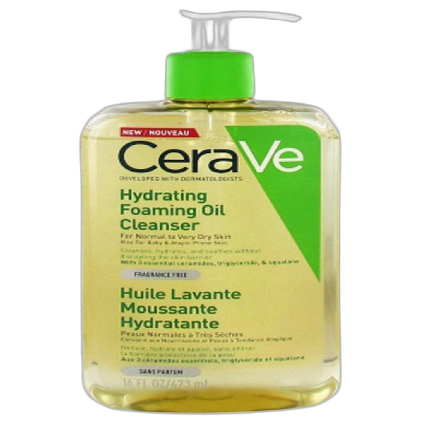 【CeraVe】保濕泡沫油潔面乳 473 mL <16.0 fl oz>