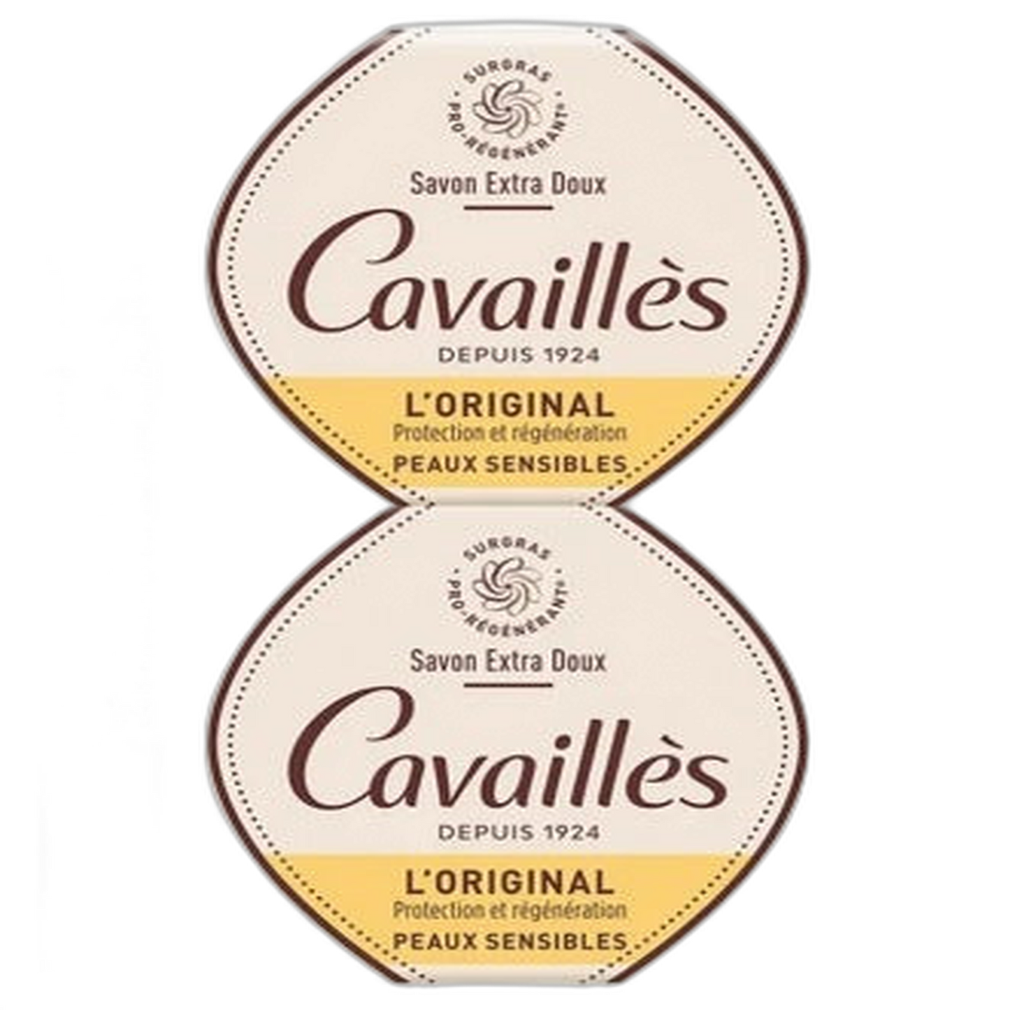 【Rogé Cavaillès】Savon Original Extra Doux 250 g <8,47 oz> ensemble de 4 pièces