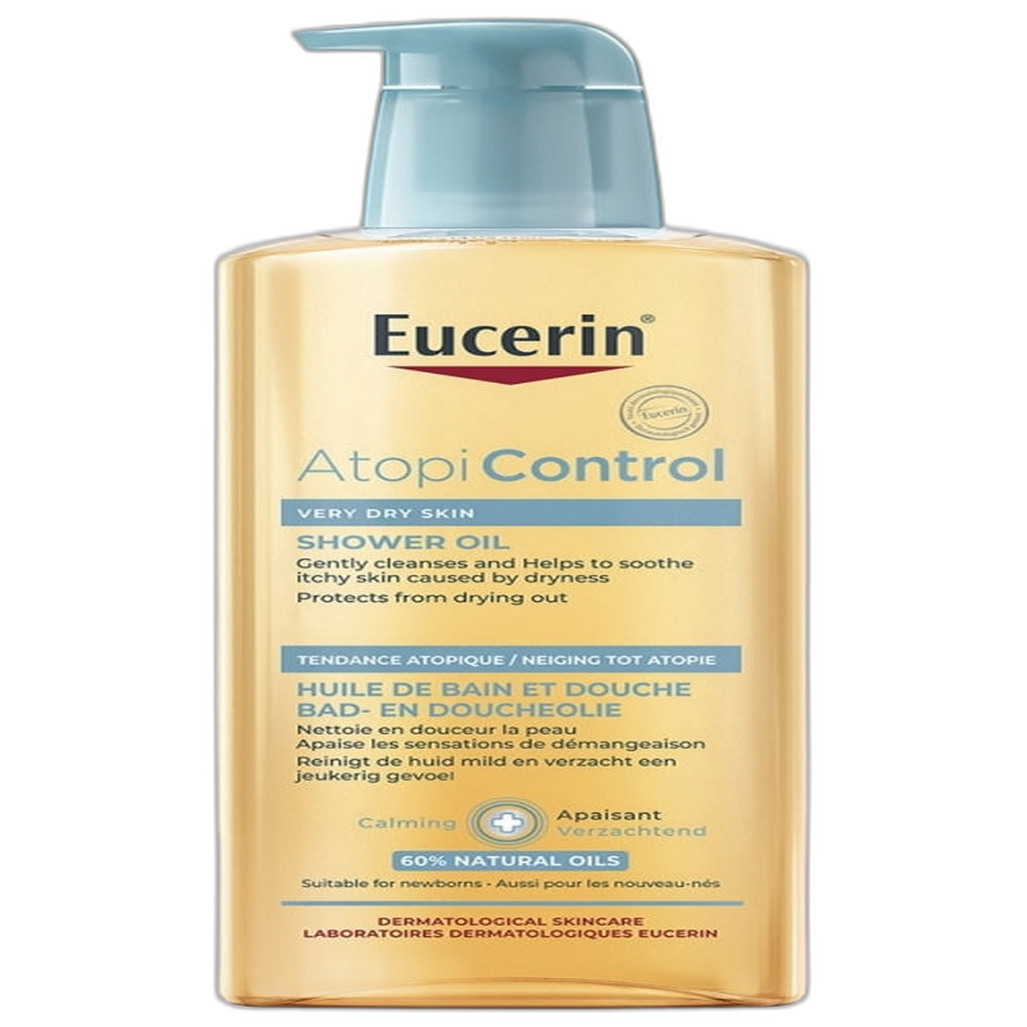 【Eucerin】特护沐浴油 400 mL <13.5 fl oz>