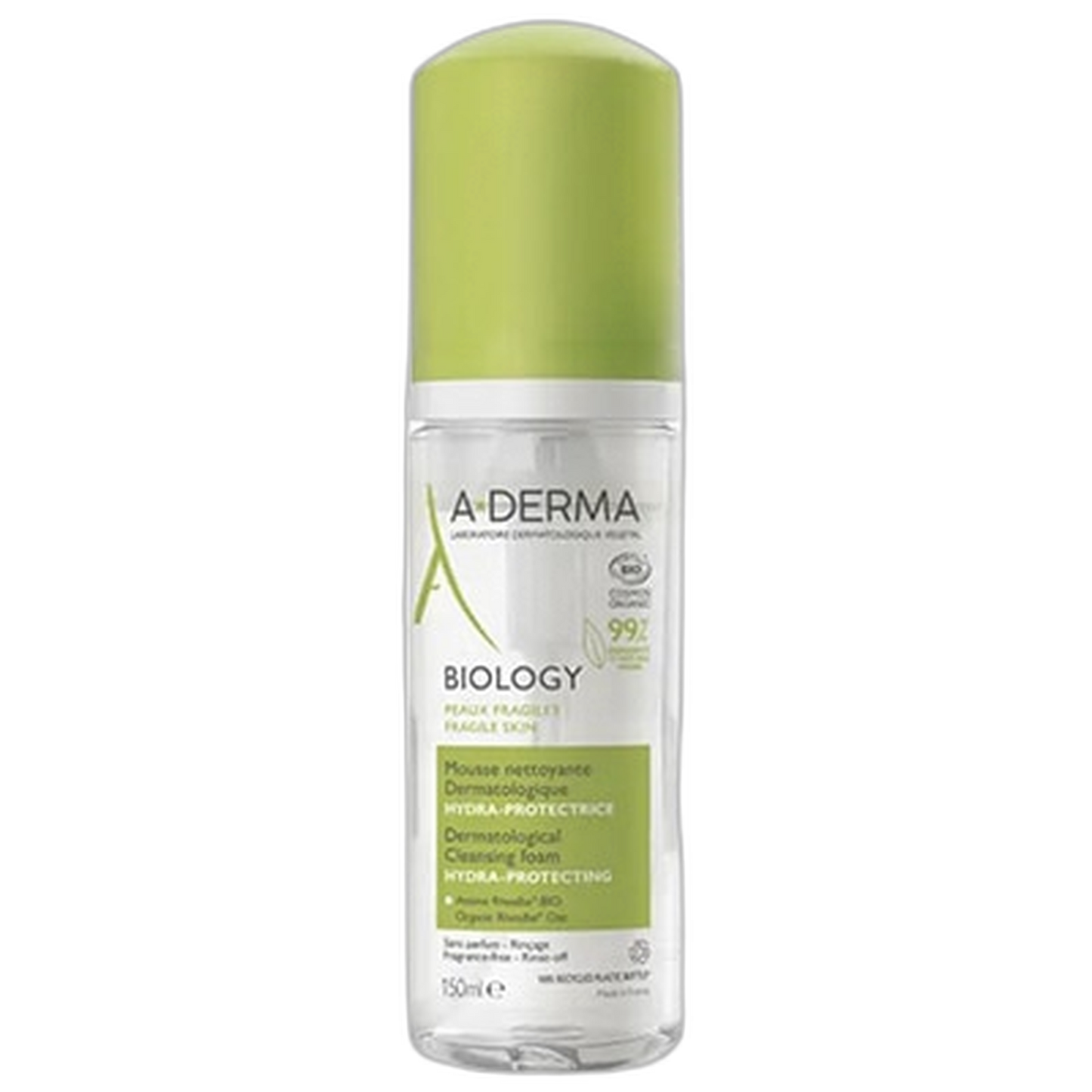 【A-DERMA】생물학적 수분 보호 피부과 세정 폼 150 mL <5.1 fl oz>