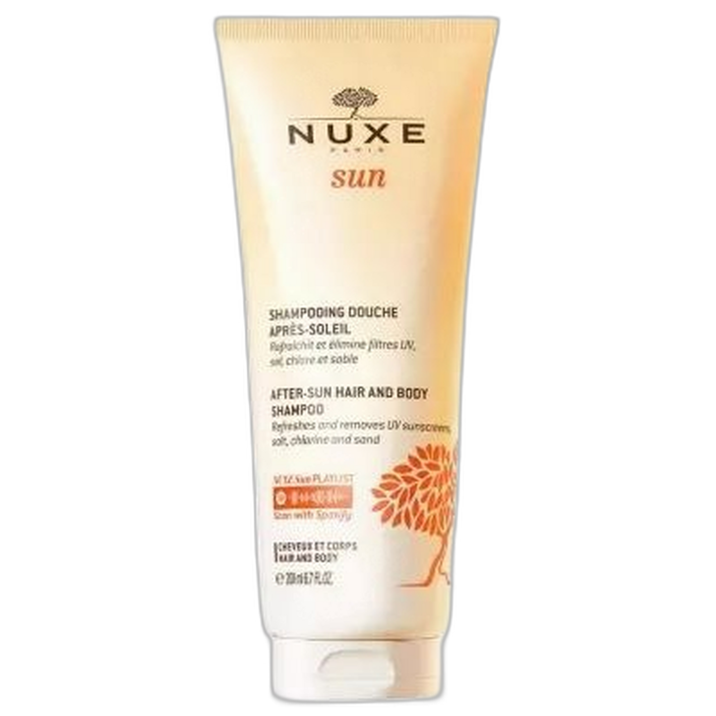 【NUXE】防晒后洗发水和沐浴露 200 mL <6.8 fl oz>