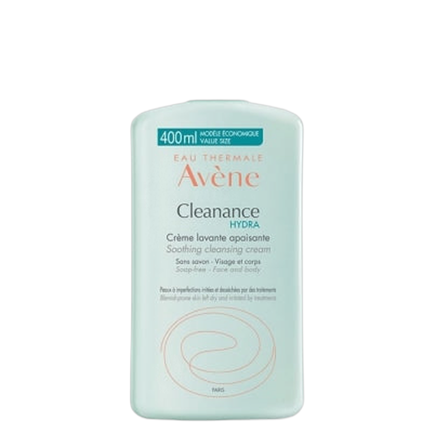【AVENE】 CLEANANCE HYDRA CREME LAVANTE APAISANTE 400ml <13.53 fl oz>