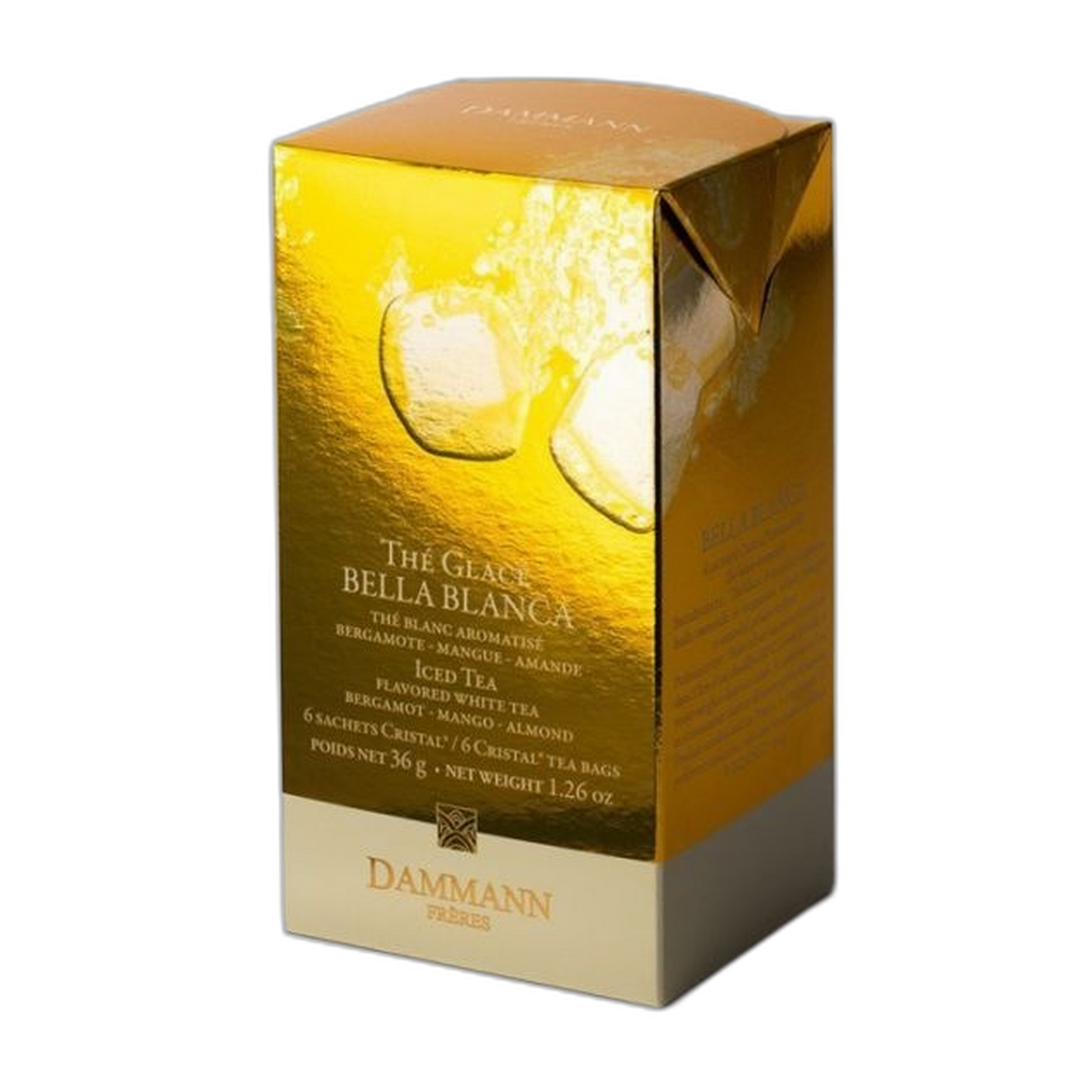 【Dammann Frères】アイスティー -ベラ ブランカ- -6個入りティーバッグ- 36 g <1.27 oz>