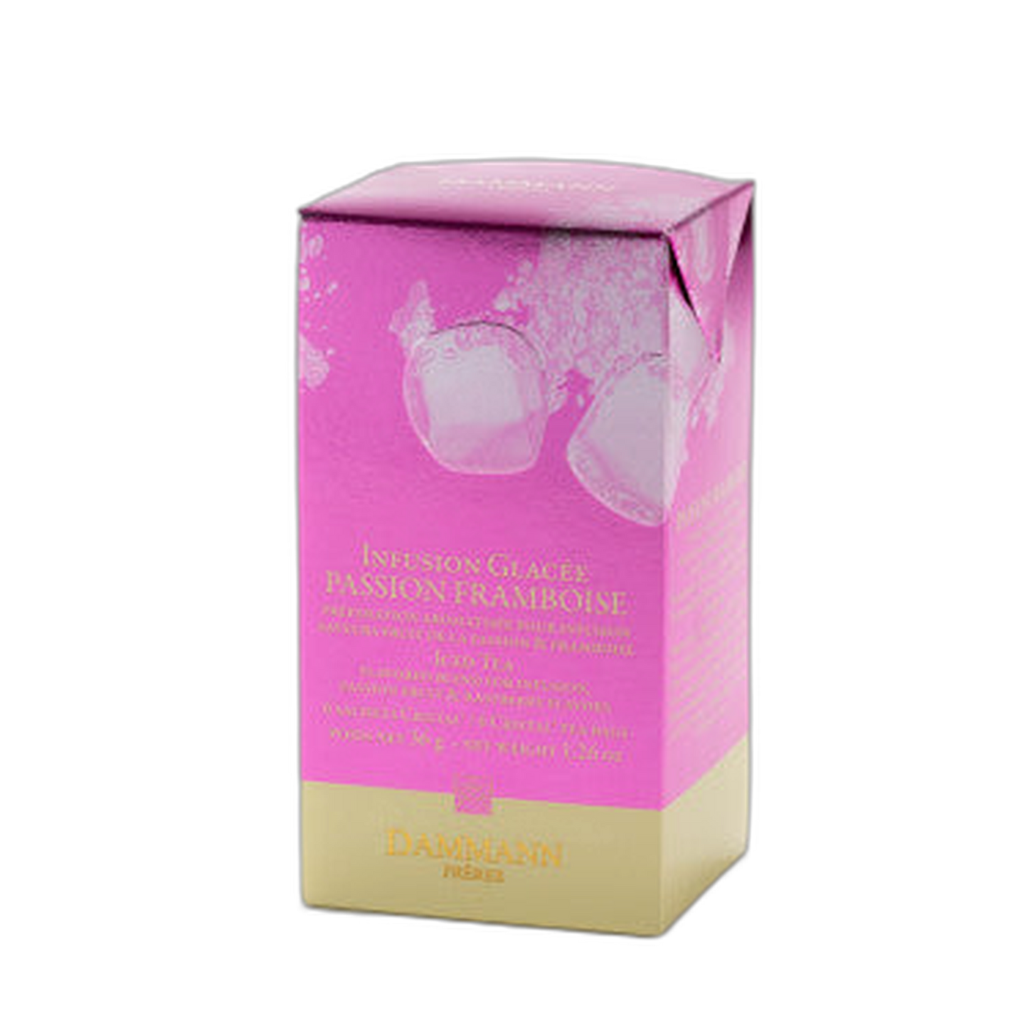 【Dammann Frères】Iced Tea -Passion Framboise- -6 Wrapped Sachets- 36 g <1.27 oz>