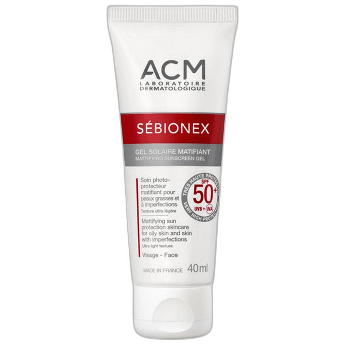 【ACM】Sebionex 控油防晒凝胶 SPF50+ 40 mL <1.4 fl oz>