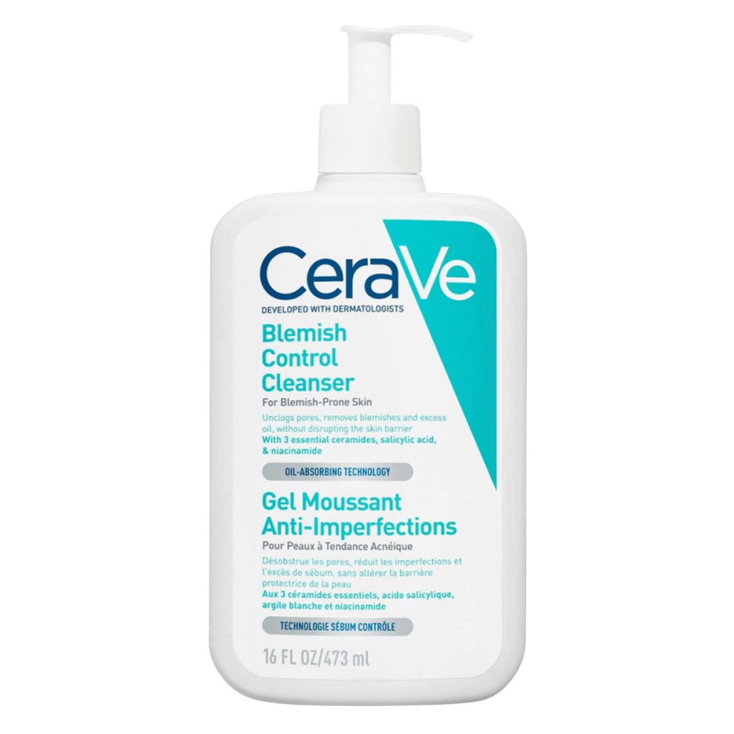 【CeraVe】GEL MOUSSANT ANTI-IMPERFECTIONS 236ml <7.98 fl oz>