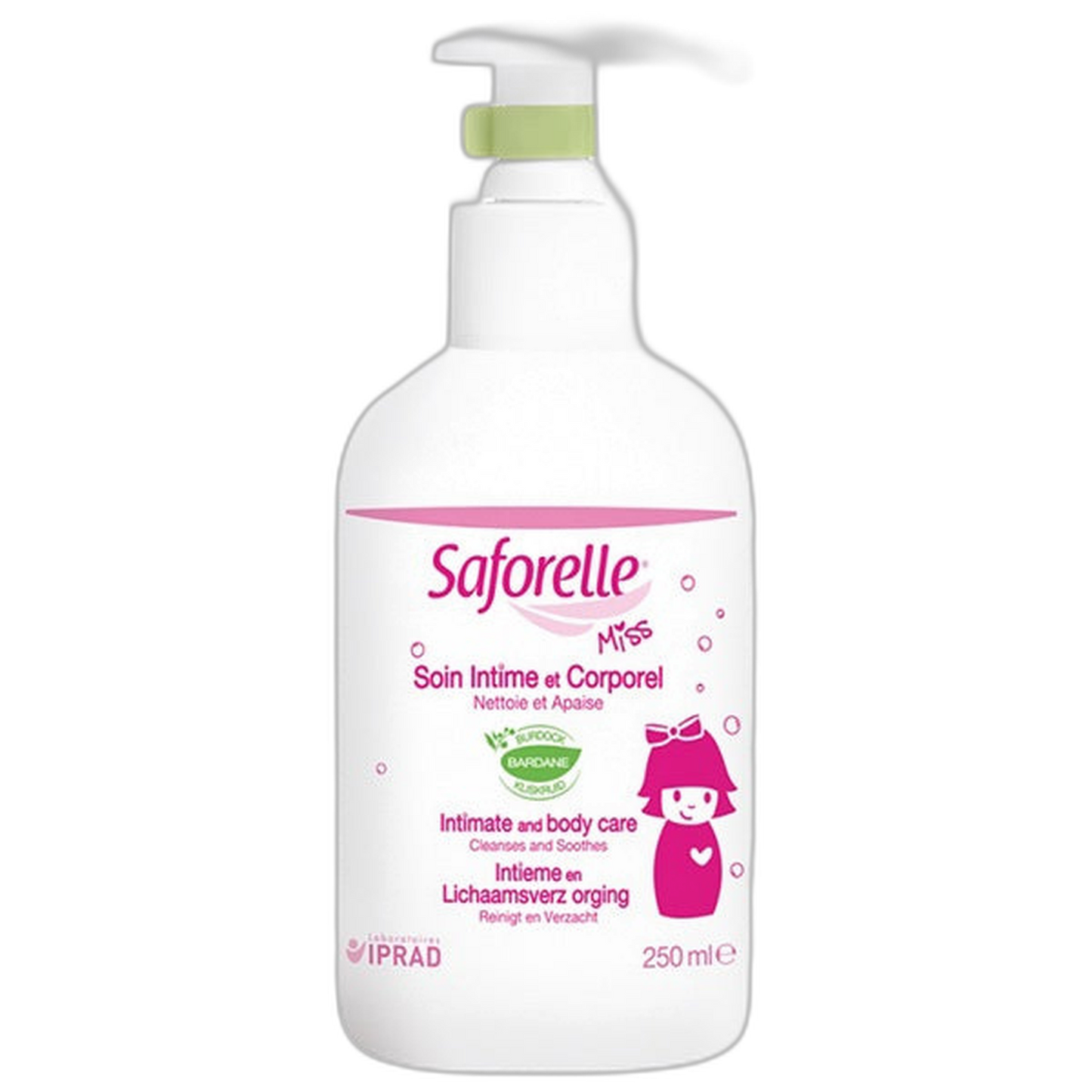 【Saforelle】女士私密及身體護理 250 mL <8.5 fl oz>