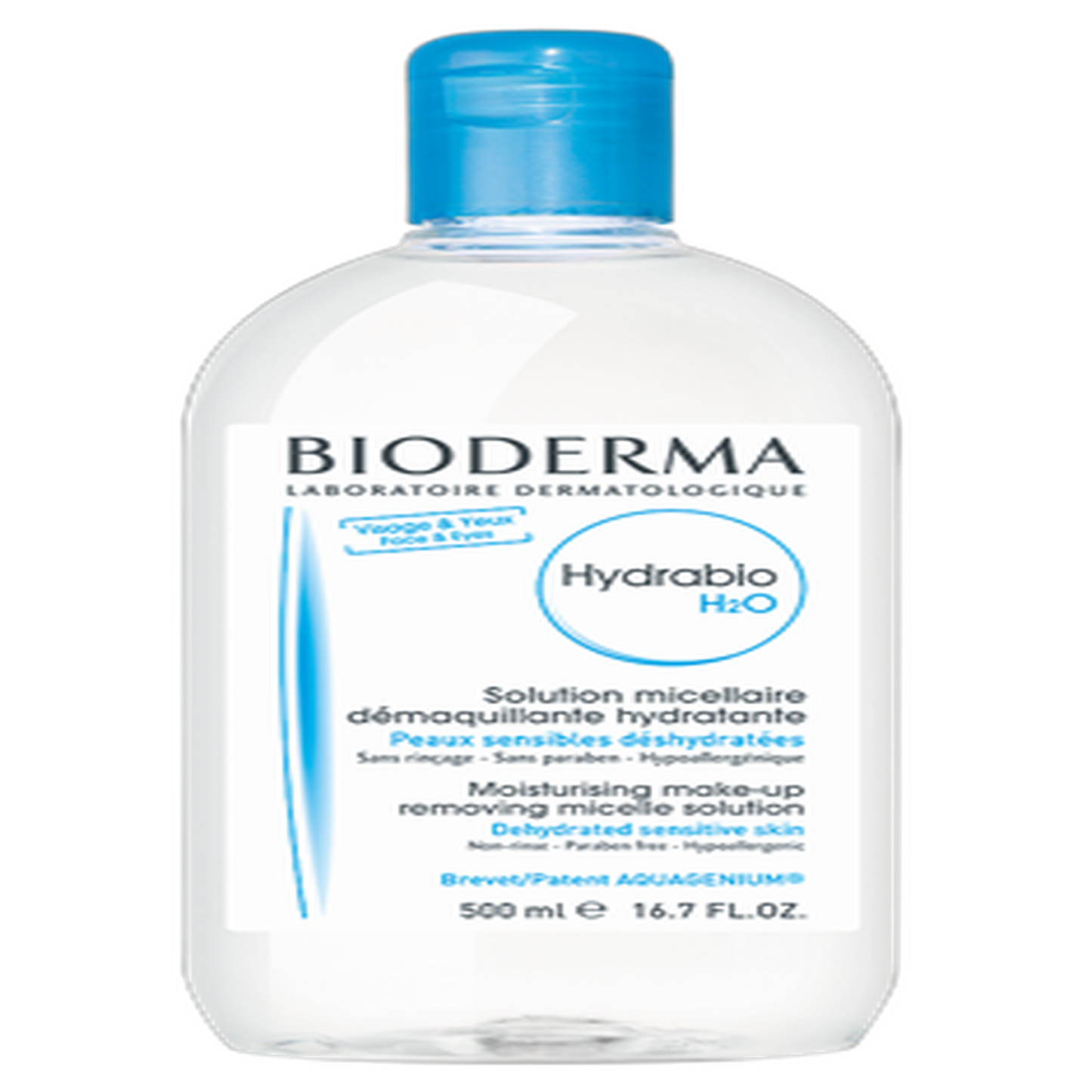 【Bioderma】ハイドラビオ H2O 500 mL <16.9 fl oz>