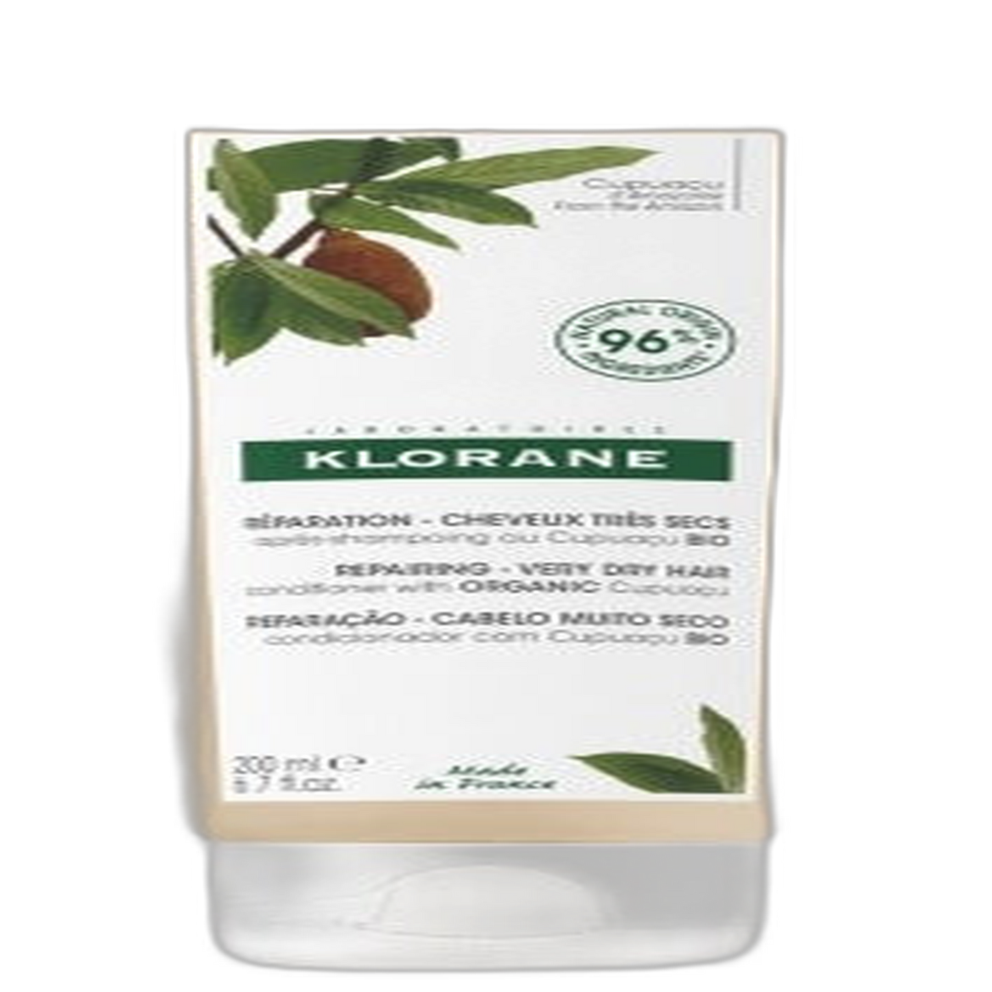 【Klorane】修護潤髮乳含有有機庫普阿蘇奶油(非常乾燥髮質)200 mL <6.8 fl oz>