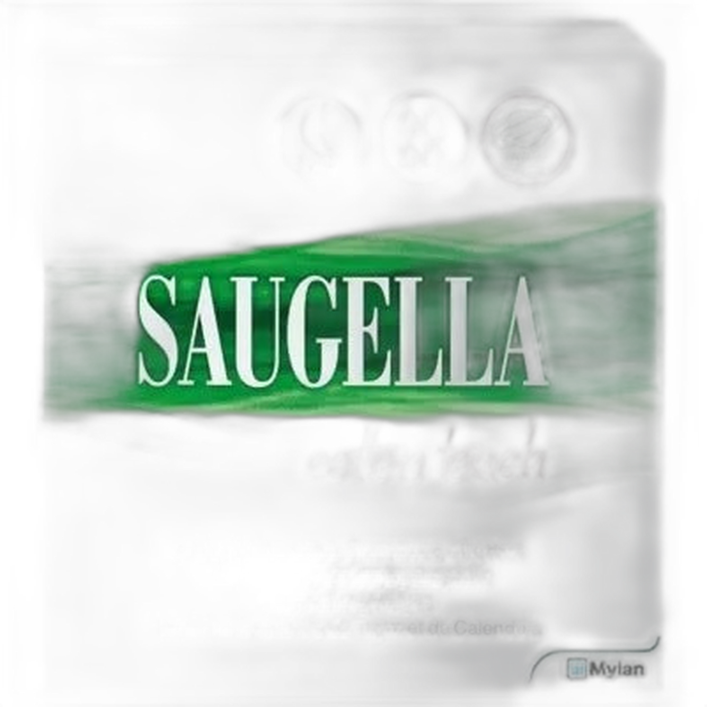 【Saugella】棉感超薄夜用护垫 12片