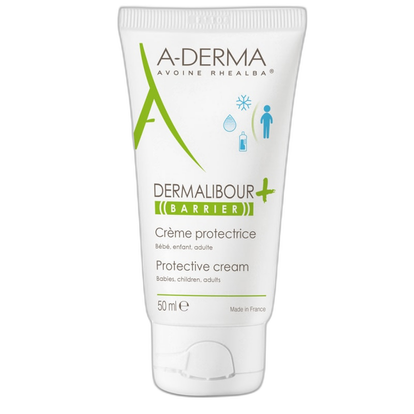 【A-DERMA】ダーマリブール+ プロテクティブ バリアクリーム 50 mL <1.7 fl oz>