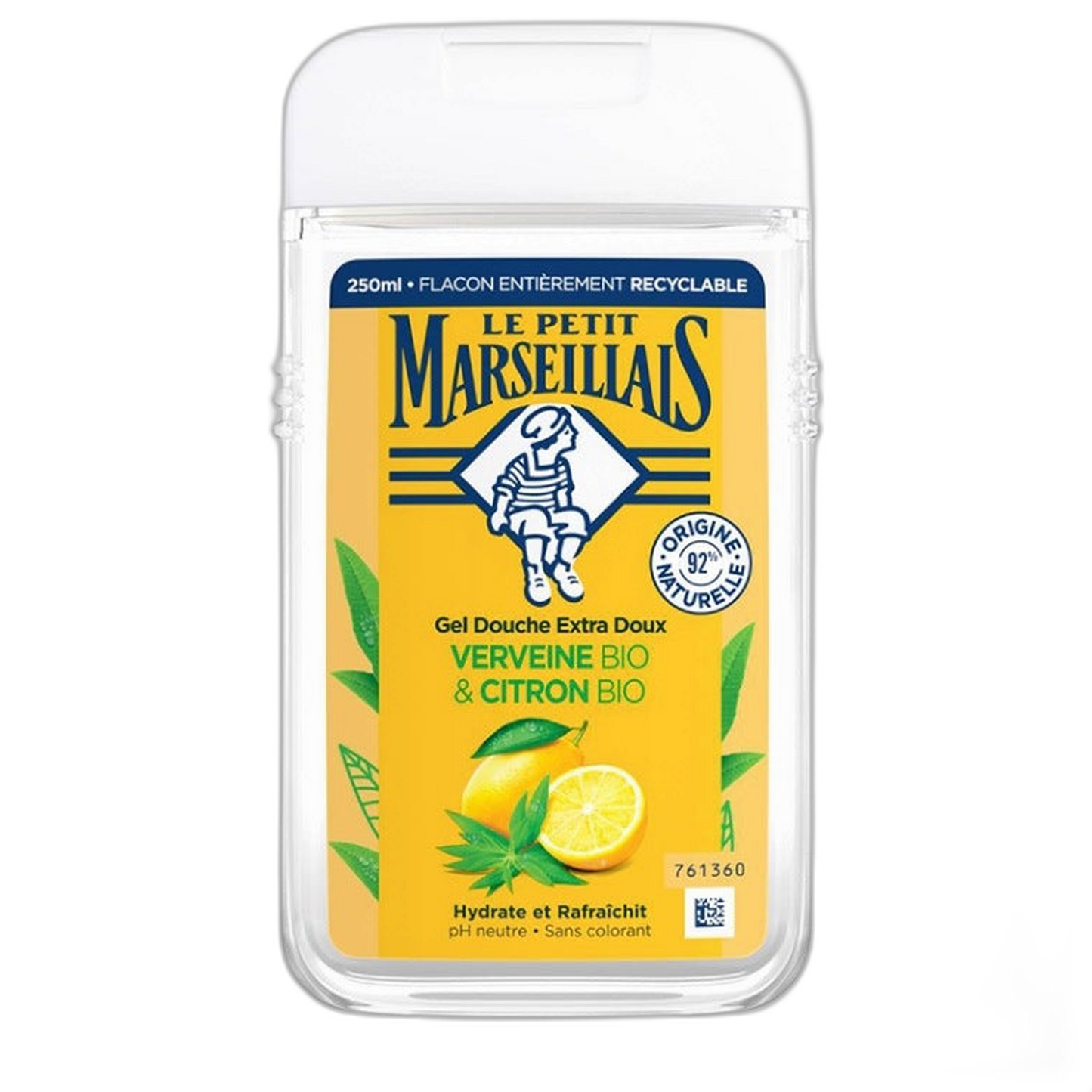 【Le Petit Marseillais】特柔香草与有机柠檬沐浴露 250 mL <8.5 fl oz>