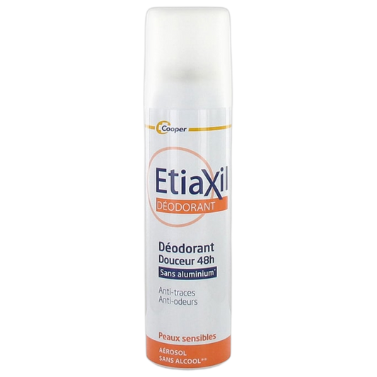 【Etiaxil】デオドラント ドゥスール スプレー 48時間 アルミニウム塩不使用 150ml <5.1 fl oz>