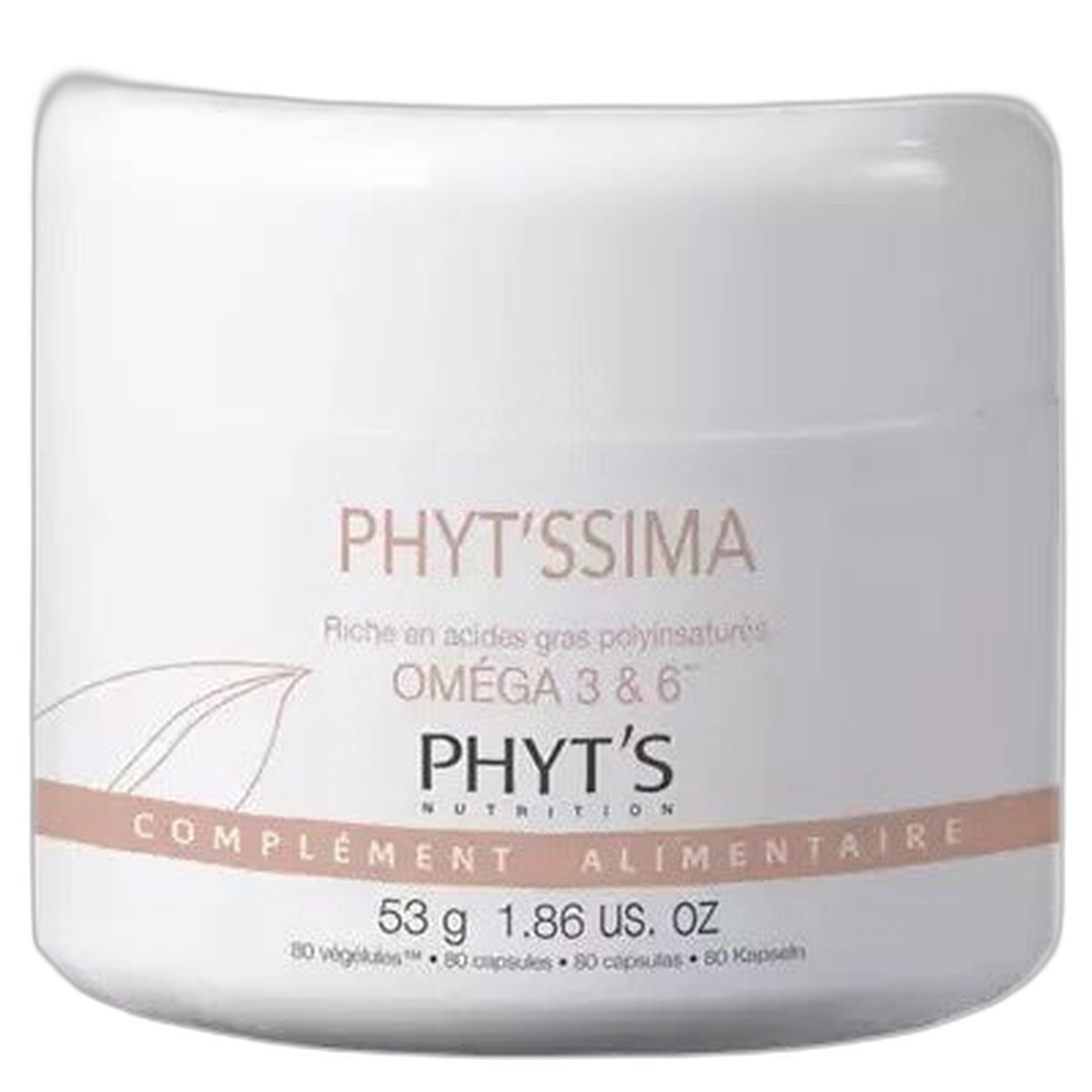 【Phyt’s】Phyt'ssima Omega 3&6 80 Vegetable Capsules 53 g <1.87 oz>