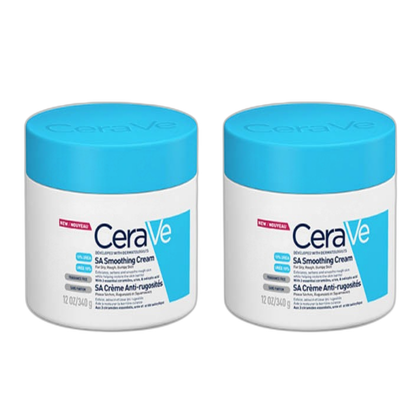 【CeraVe】SA 平滑霜 340 mL <11.5 fl oz> 2件組