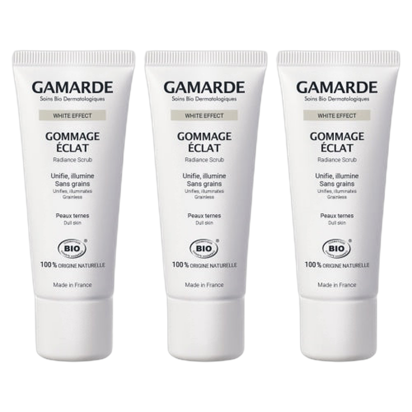 【GAMARDE】WHITE EFFECT GOMMAGE ECLAT 40ml <1.4 fl oz> 3pc