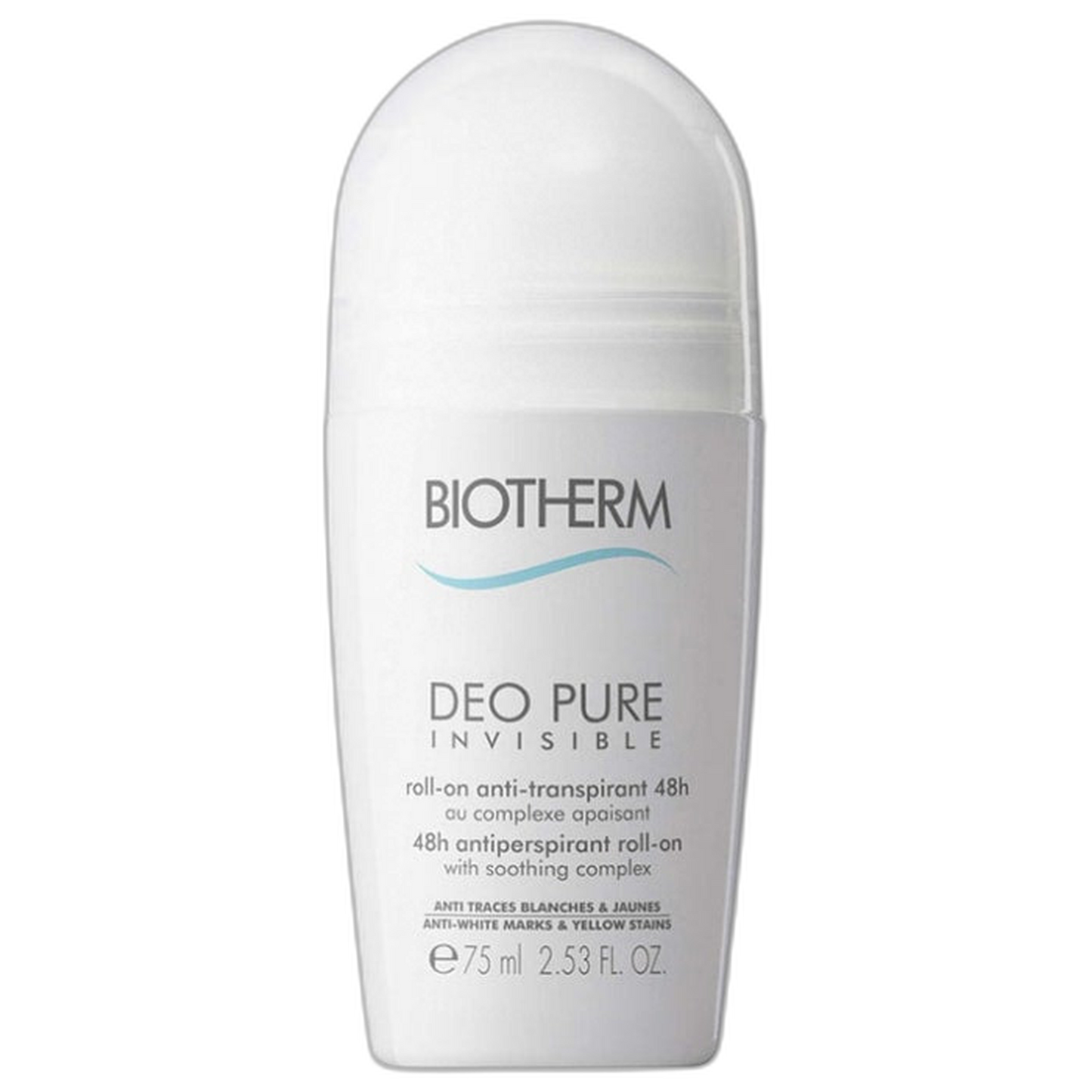 【Biotherm】데오 퓨어 인비저블 롤온 항균제 48H 75 mL <2.5 fl oz>