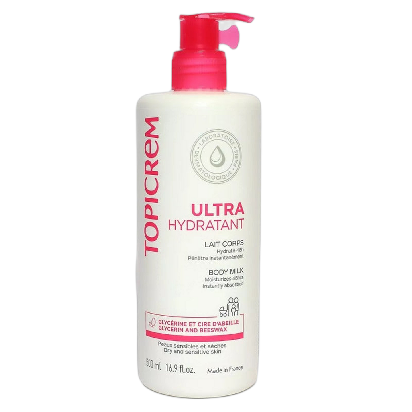 【TOPICREM】ULTRA-HYDRATANT LAIT CORPS 500ml <16.9 fl oz>