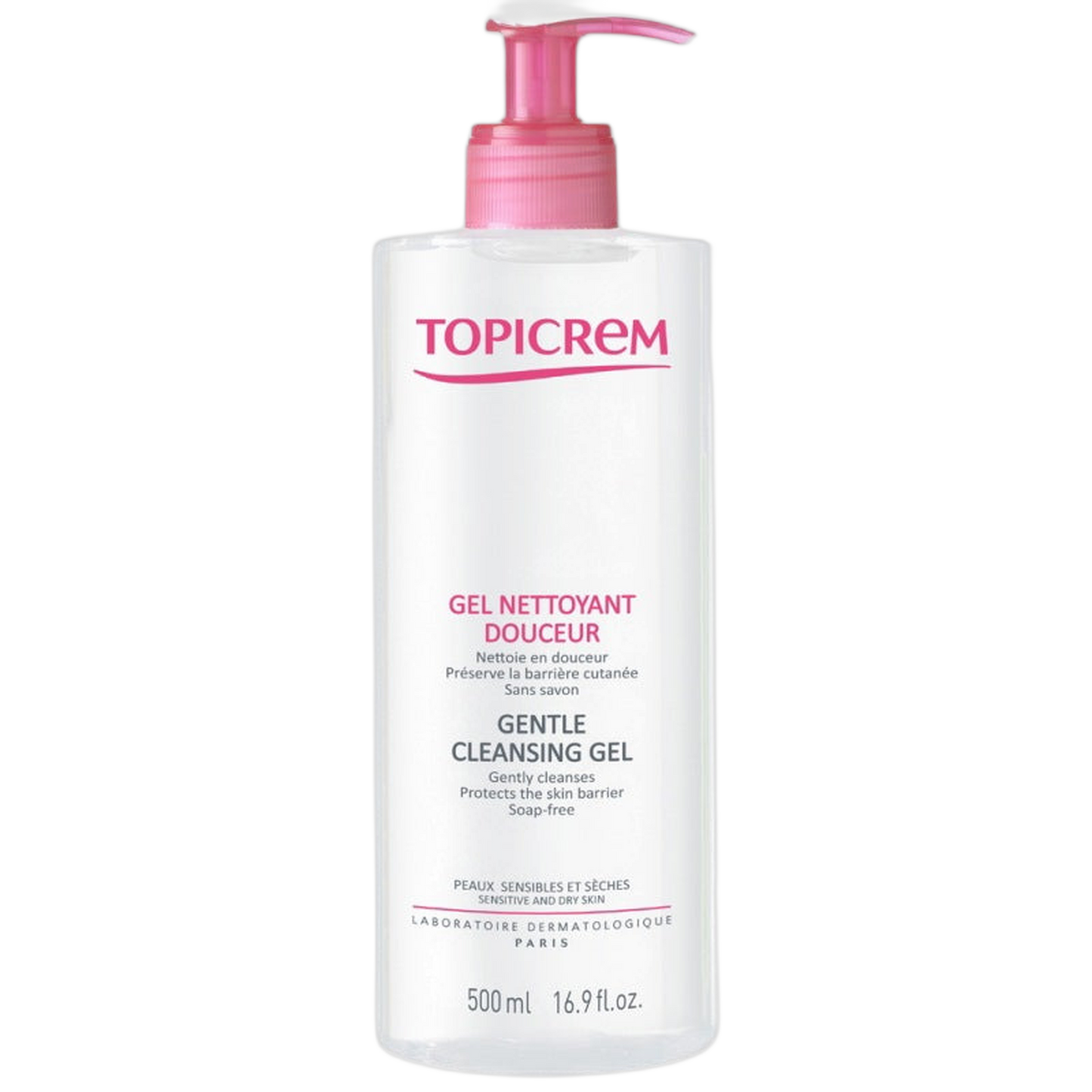 【TOPICREM】GEL NETTOYANT DOUCEUR 500ml <16.9 fl oz>
