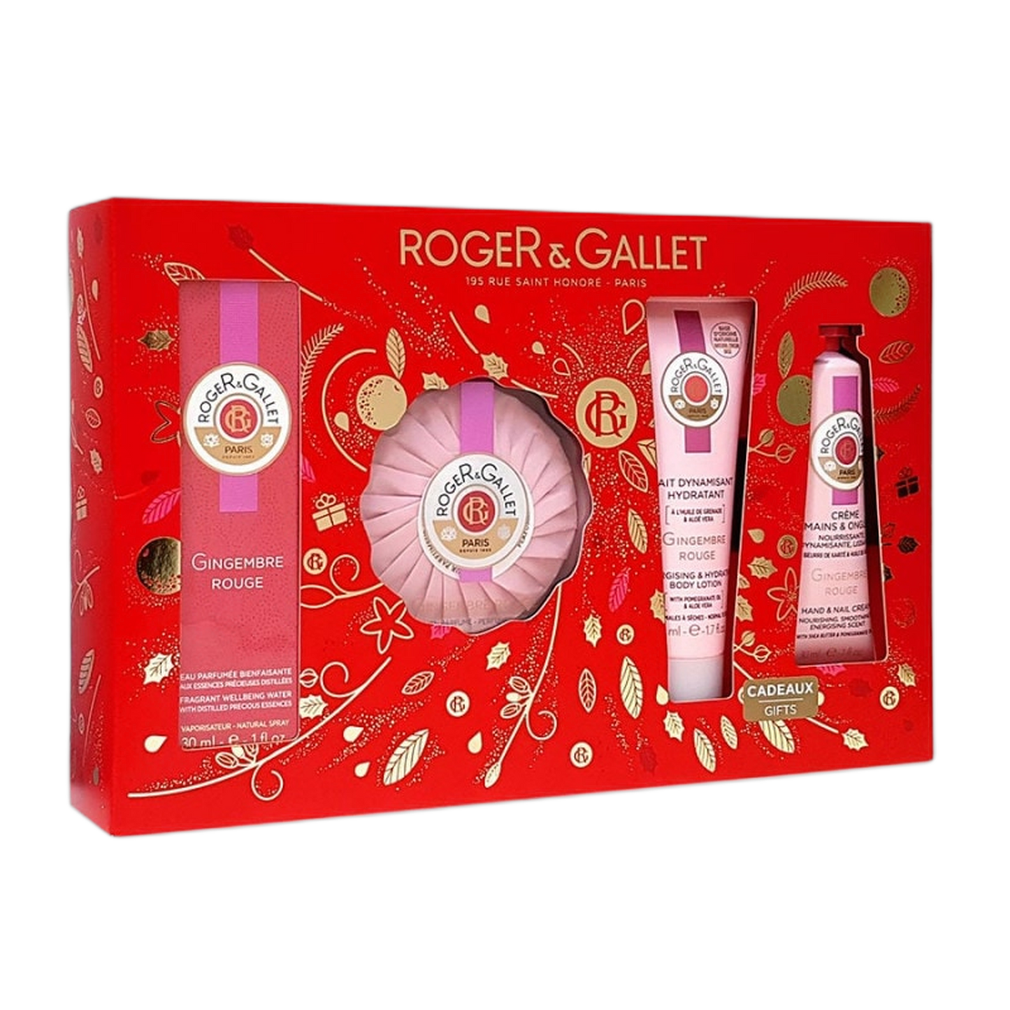 【ROGER & GALLET】LAVABDE ROYAL EAU PARFUMEE BIENFAISANTE 100ml <1 fl oz> Christmas Set (Limited Edition)