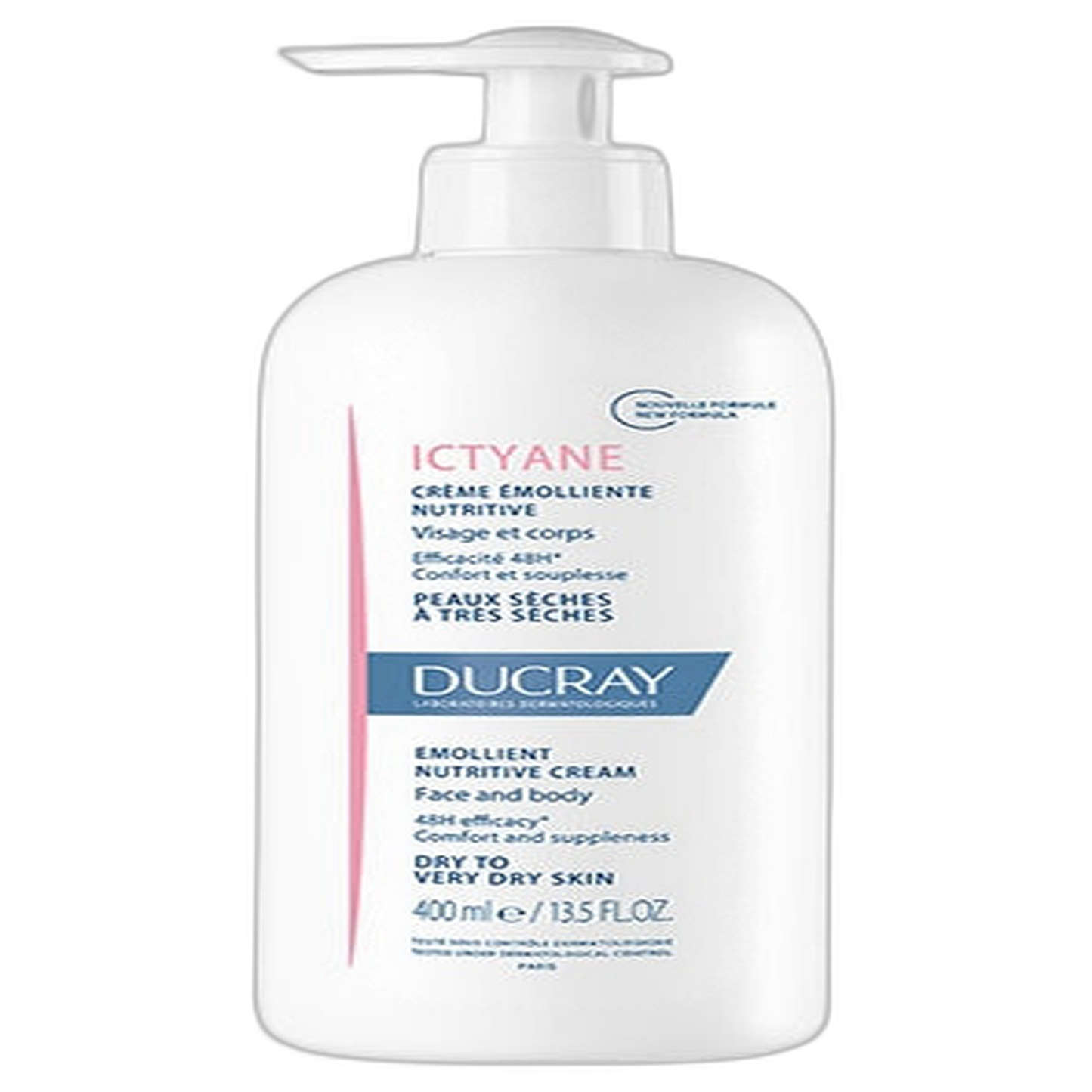 【Ducray】Ictyane 滋養潤膚霜 400 mL <13.5 fl oz>