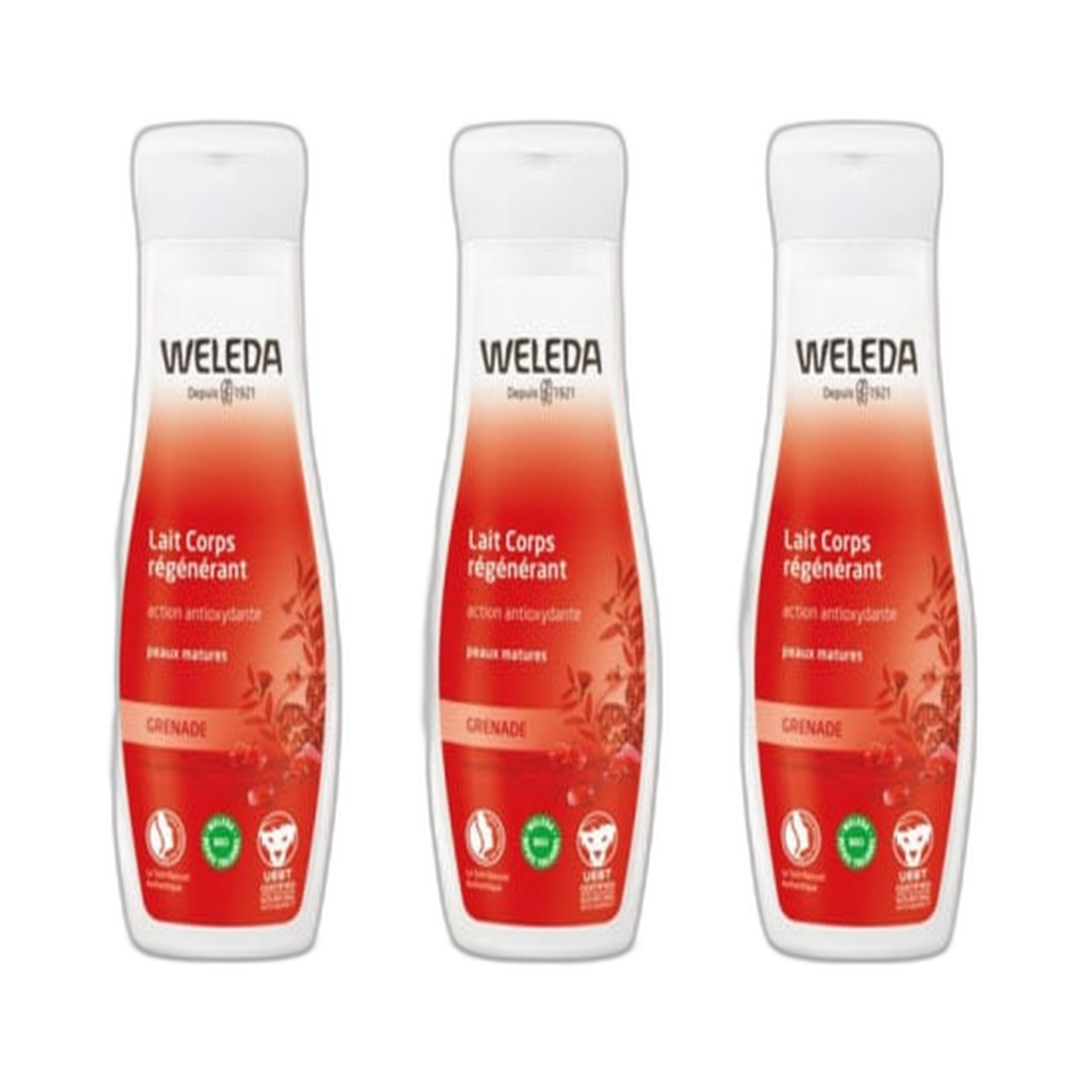 【Weleda】ザクロ リジェネレーティング ボディミルク 200 mL <6.8 fl oz> 3個セット