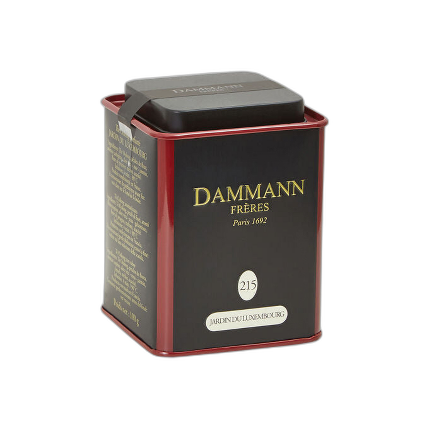 【Dammann Frères】Jardin Du Luxembourg N°215 -Metal Box- 100 g <3.53 oz>