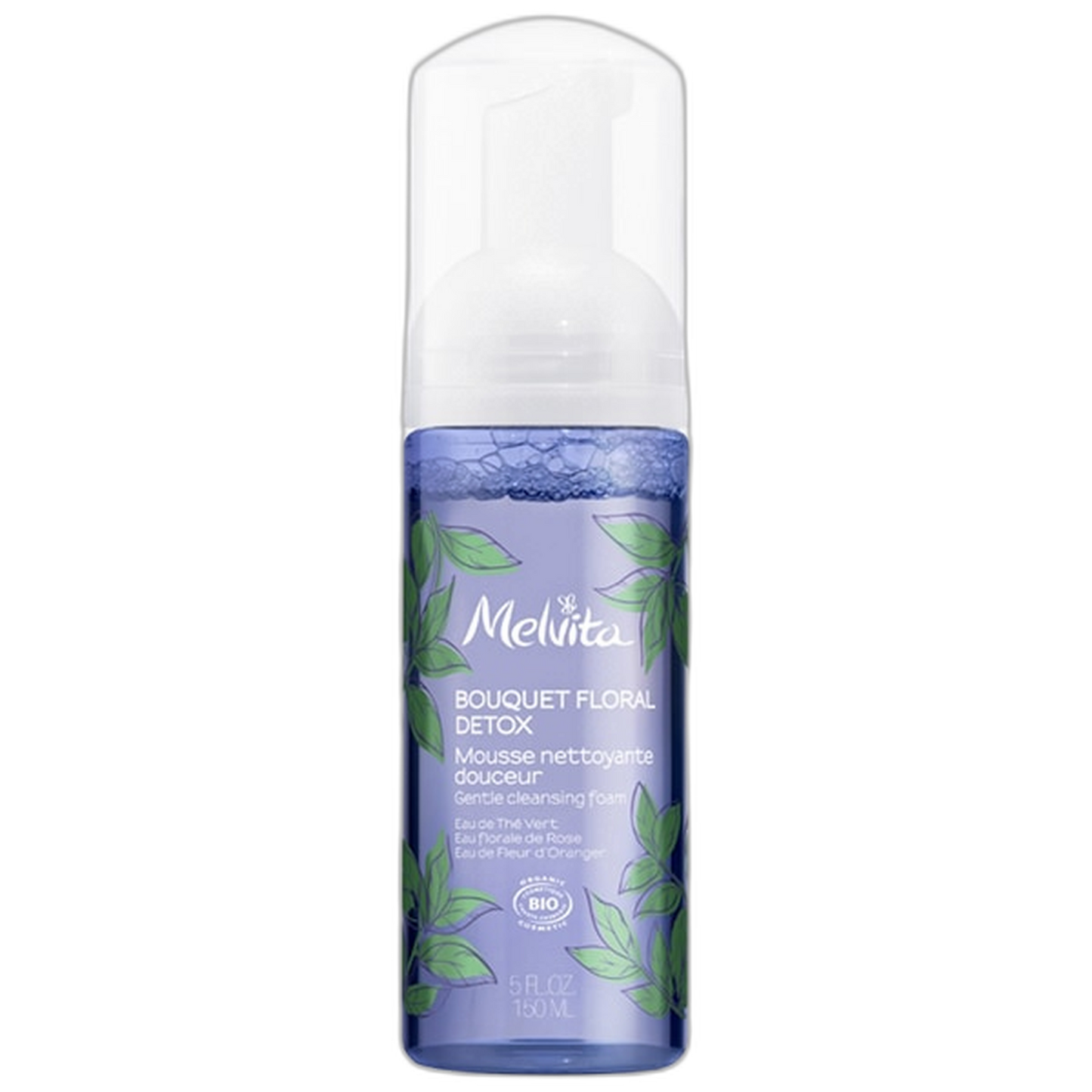 【Melvita】花束花卉排毒潔面泡沫(有機)150 mL <5.1 fl oz>