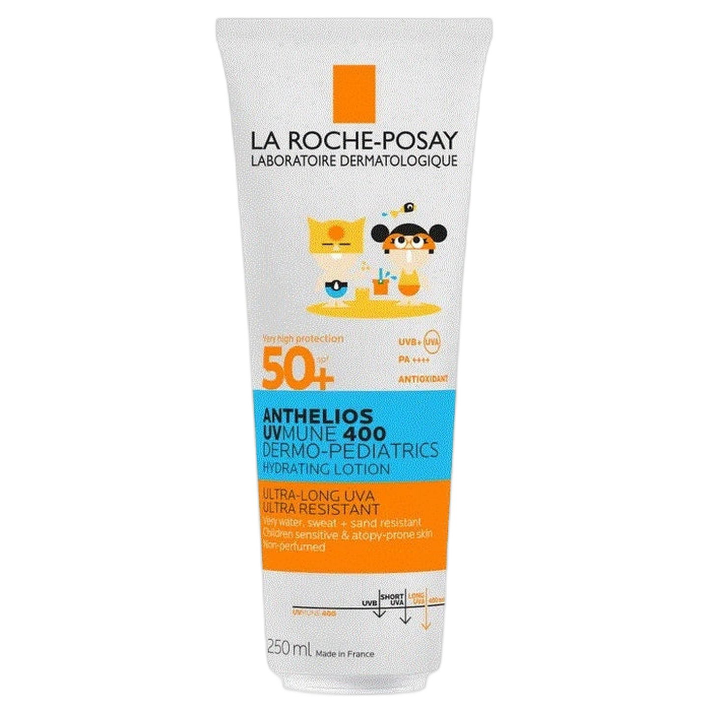 【LA ROCHE POSAY】ANTHELIOS UVMUNE 400 DERMO-PEDIATRICS SPF50+ LAIT 250ml <8.45 fl oz>