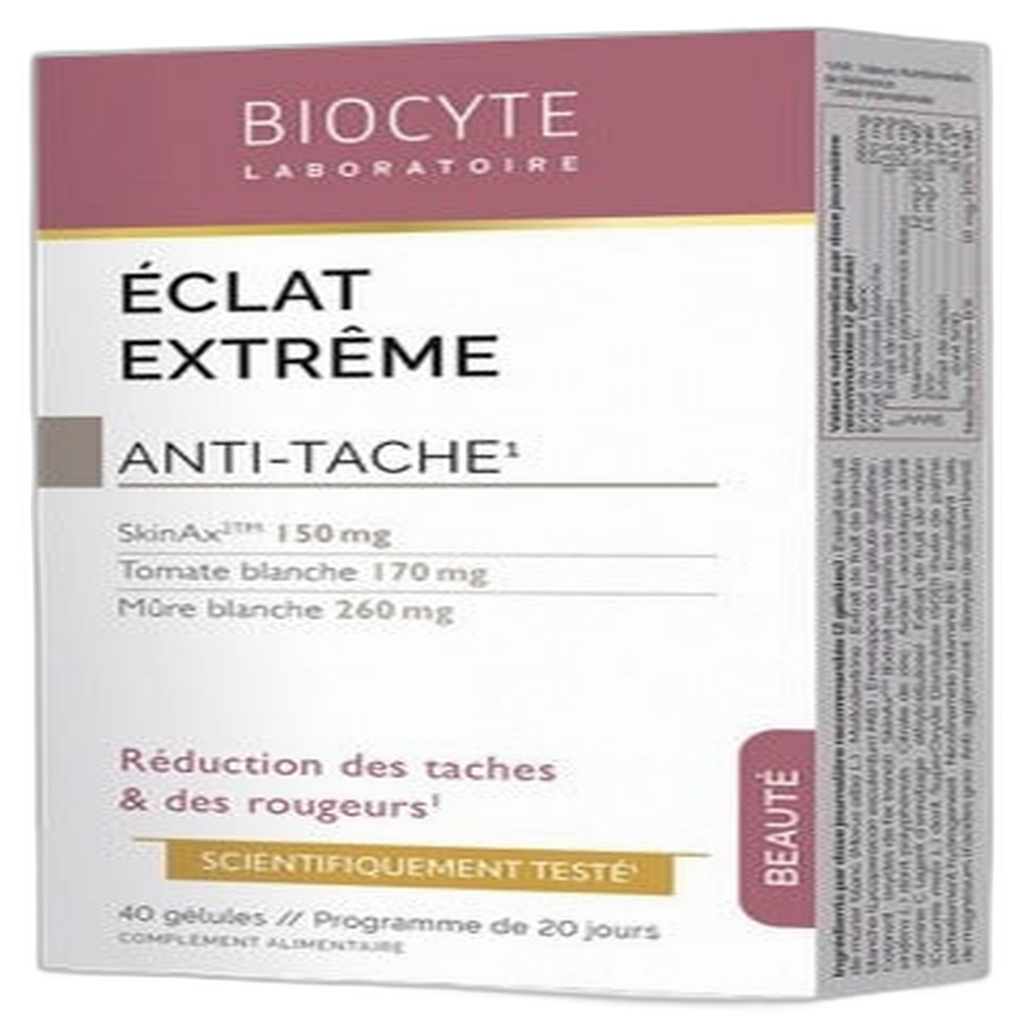【BIOCYTE】极致亮肤抗斑胶囊 40 Capsules